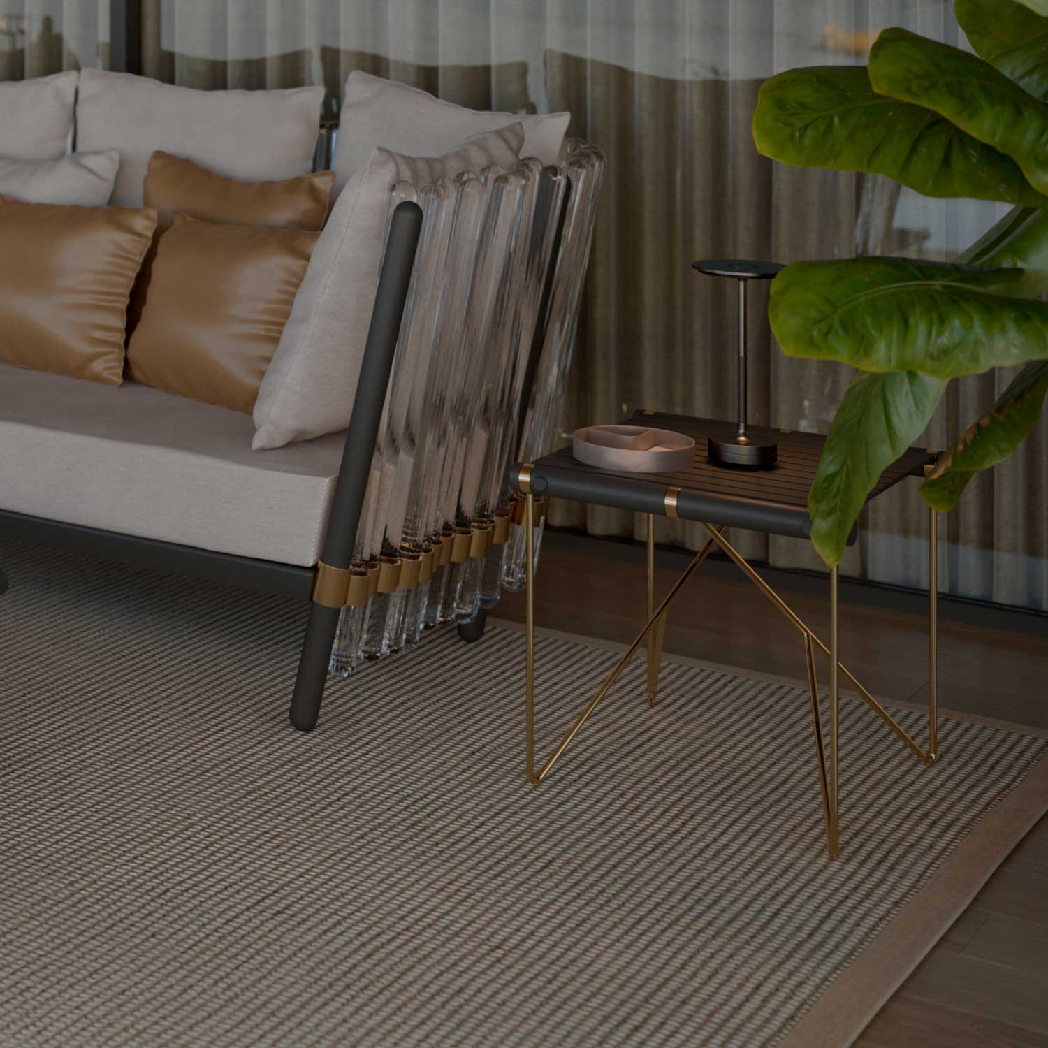 NOA Side Table - Table d'appoint d'extérieur haut de gamme personnalisable