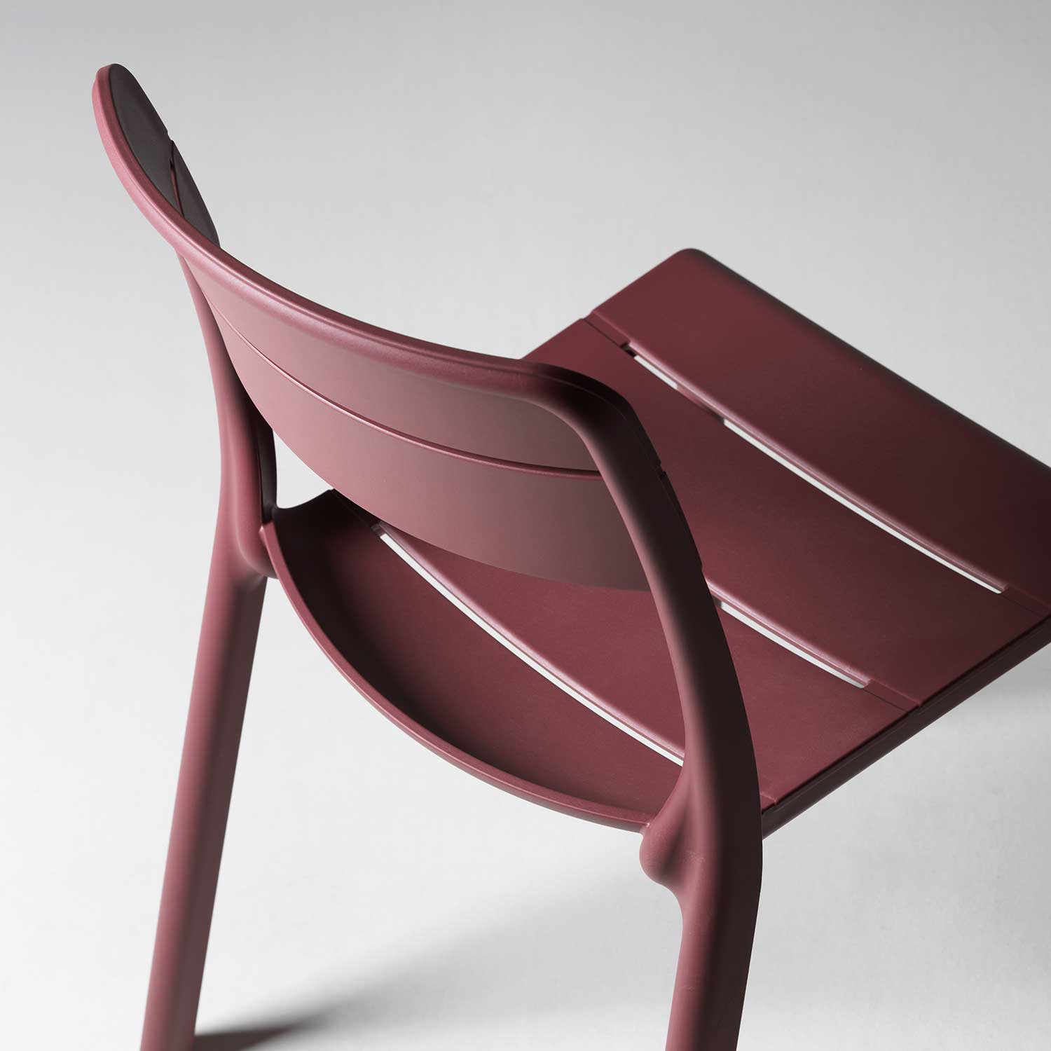 CASSIA Bistrot - Chaise d'extérieur design empilable