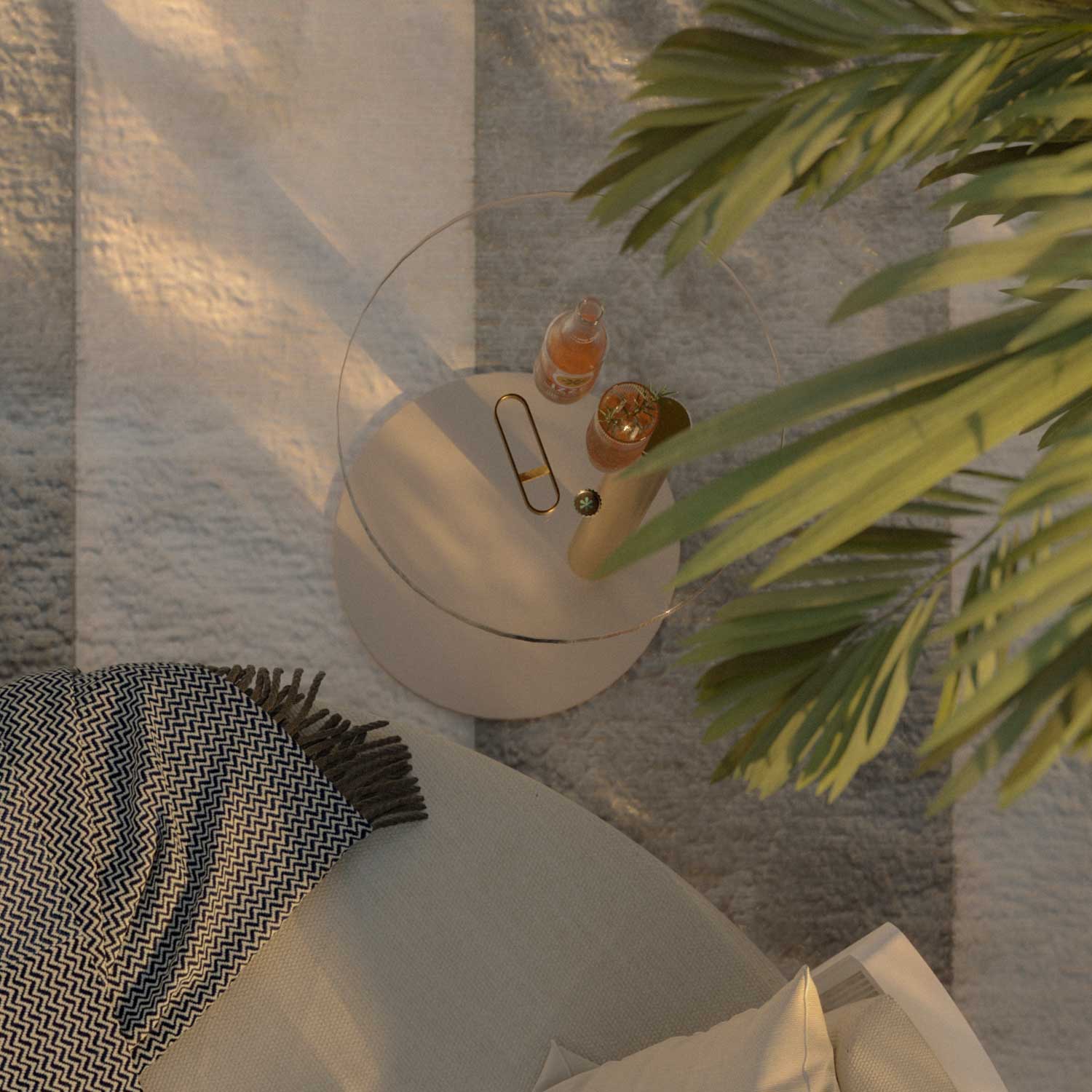 DAWN Side Table - Table d'appoint d'extérieur design personnalisable