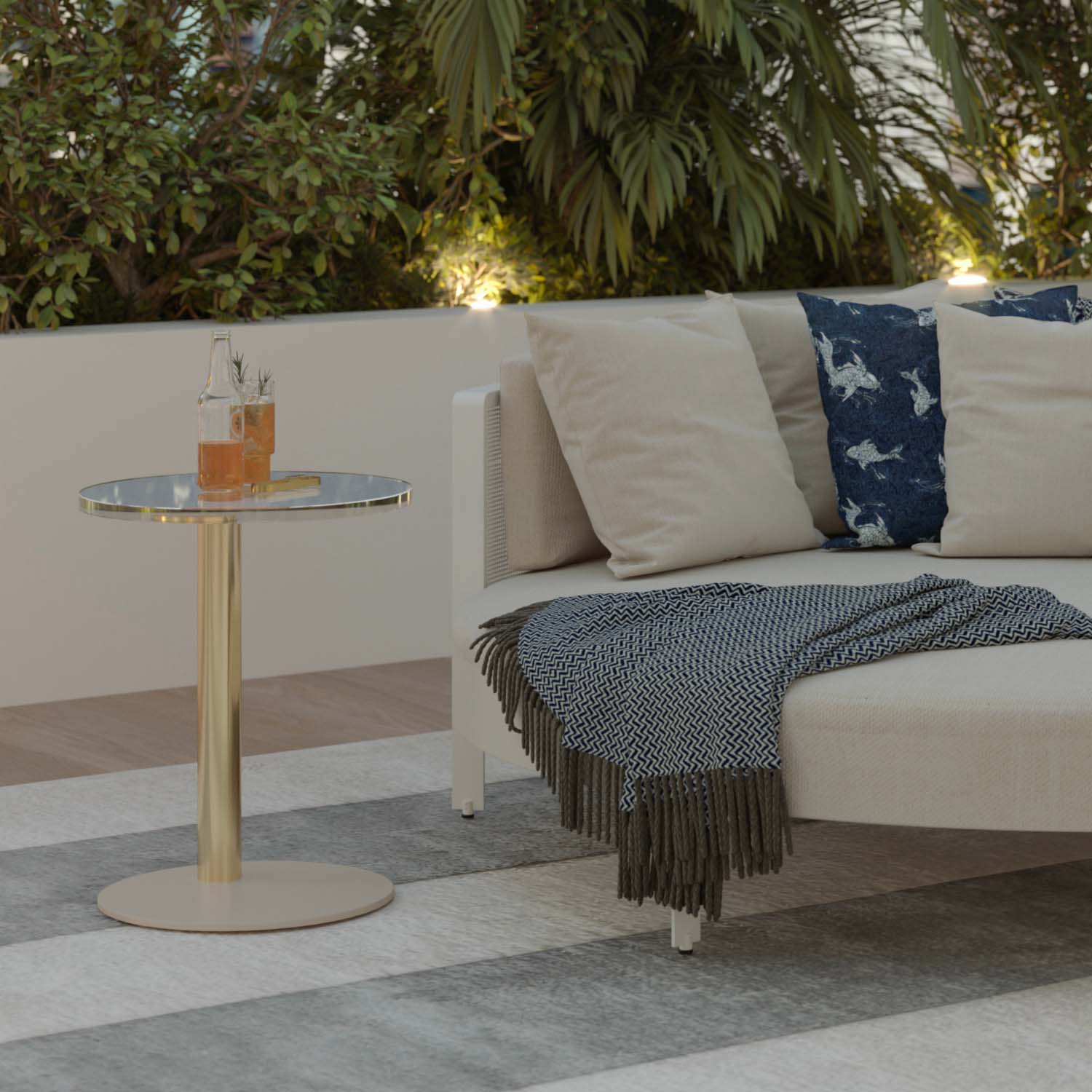 DAWN Side Table - Table d'appoint d'extérieur design personnalisable