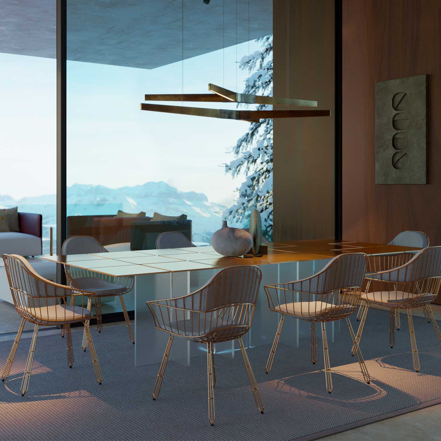 NODO Dining Armchair - High-end, customizable outdoor armchair