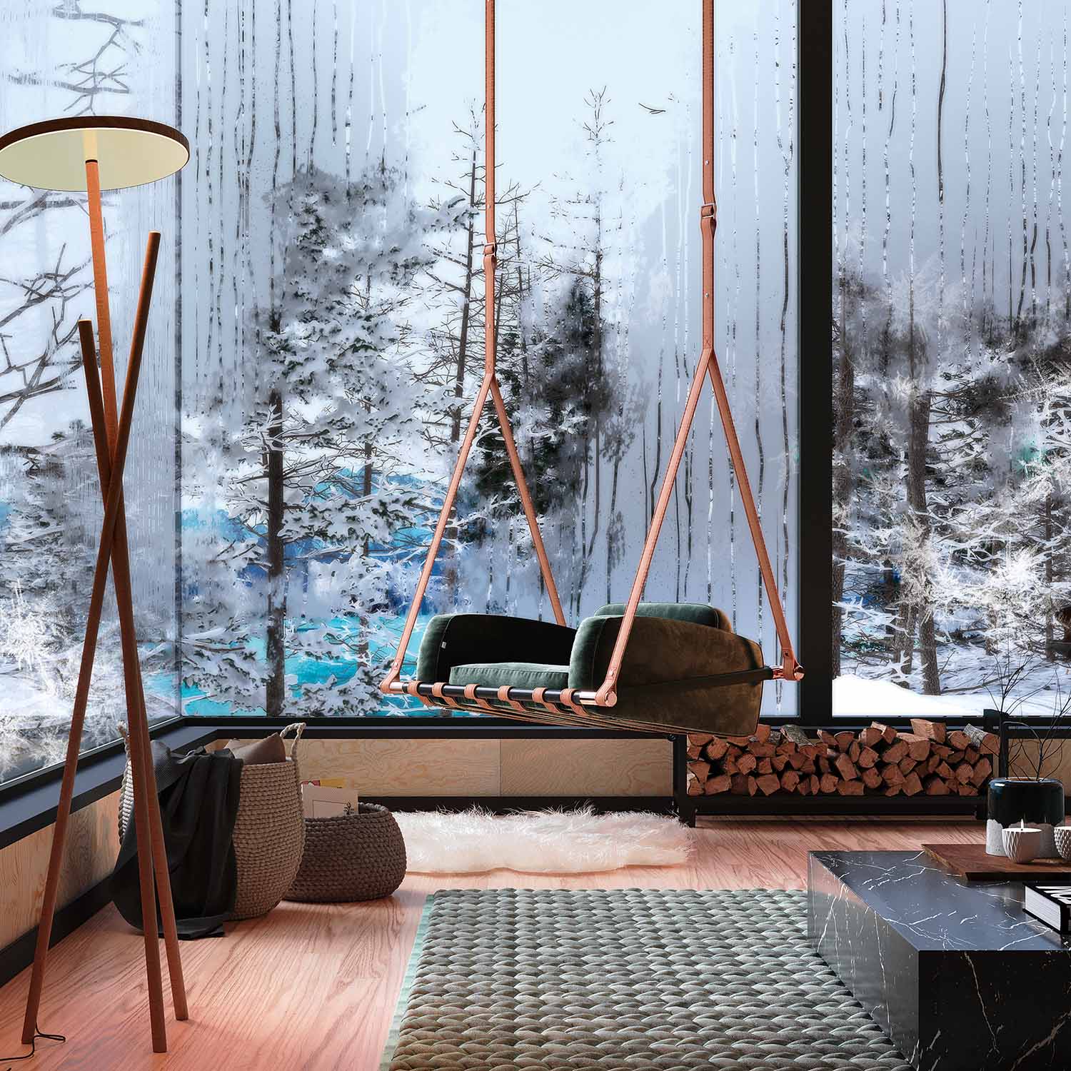 FABLE Hanging Armchair - Fauteuil suspendu haut de gamme personnalisable