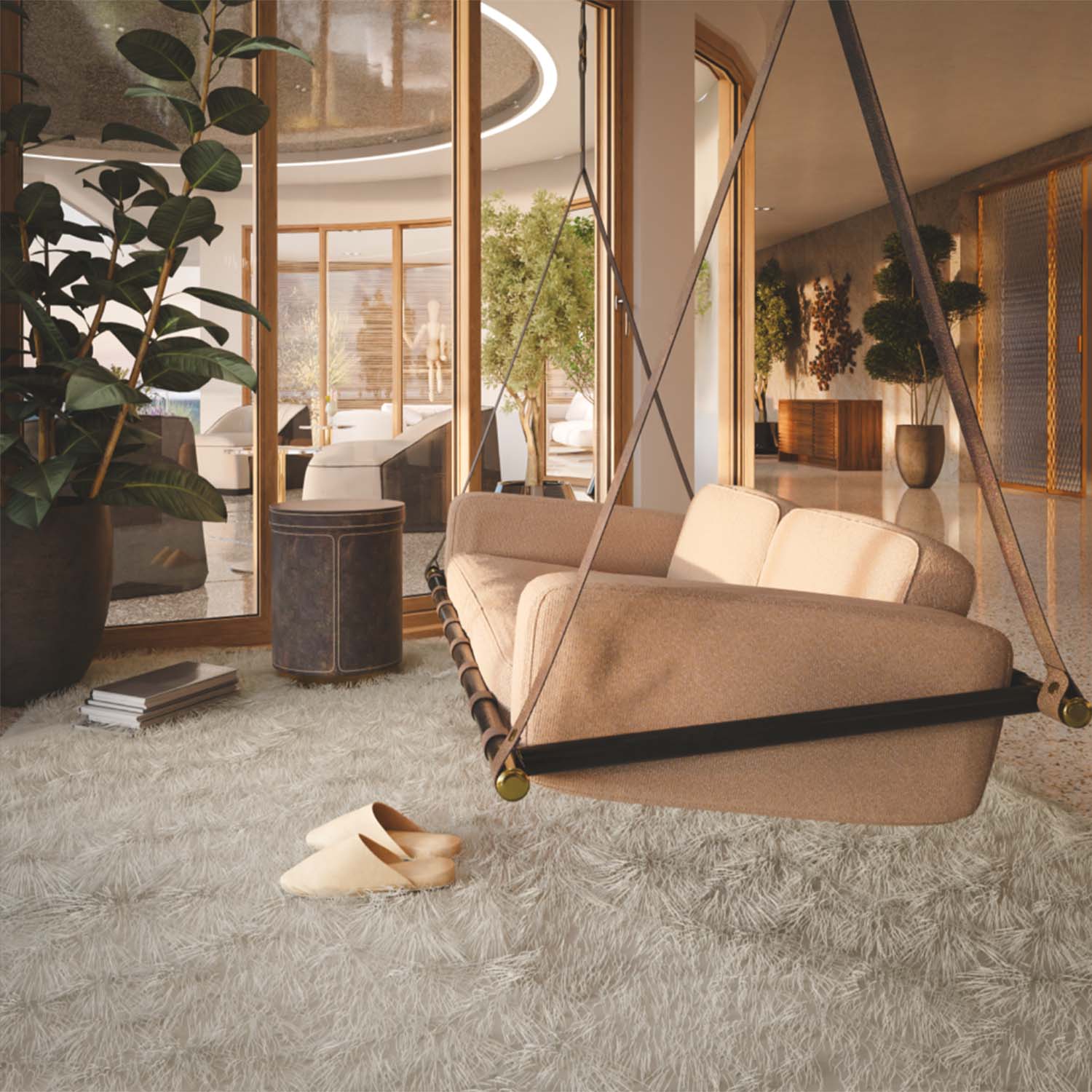 FABLE Hanging Sofa - Customizable high-end hanging sofa