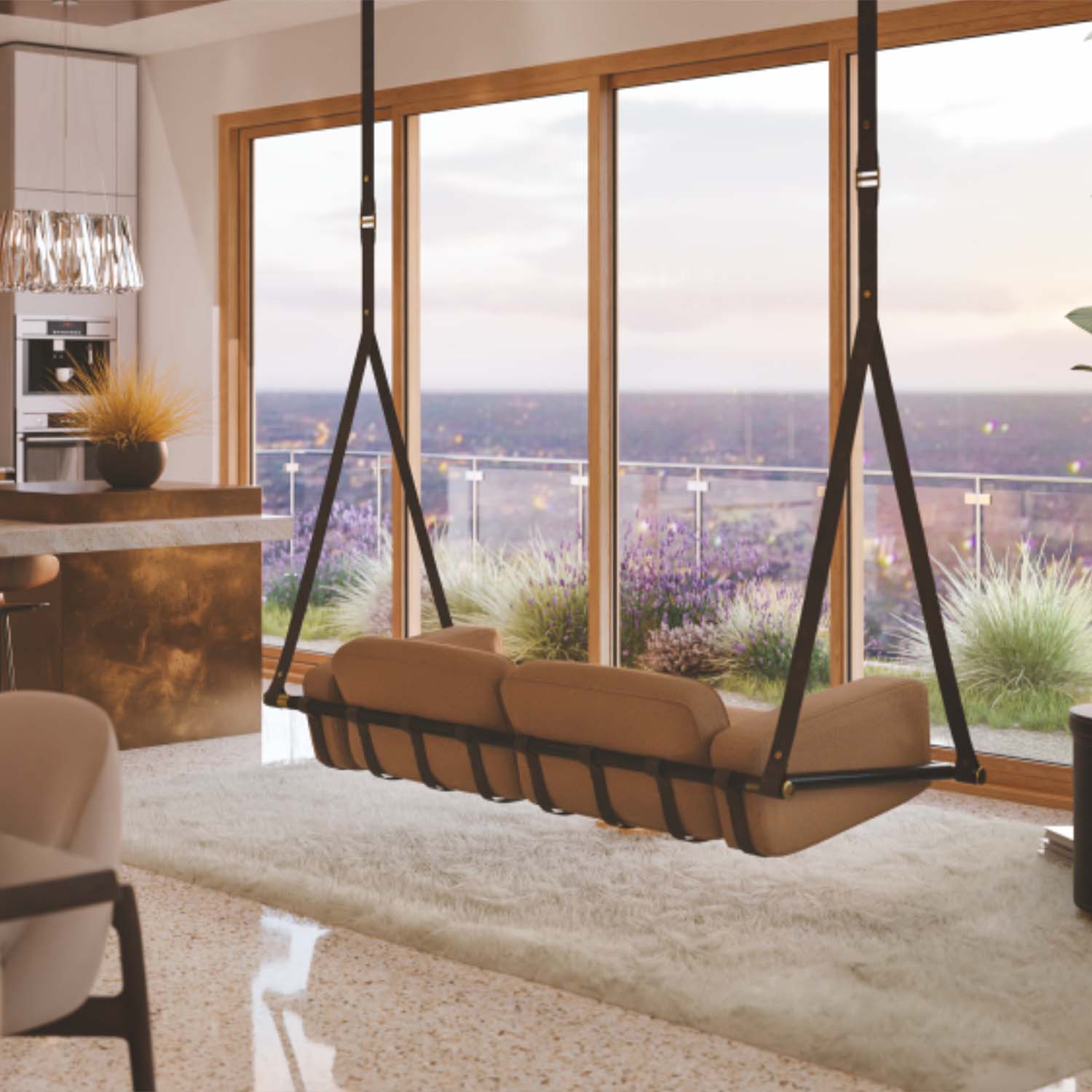 FABLE Hanging Sofa - Customizable high-end hanging sofa