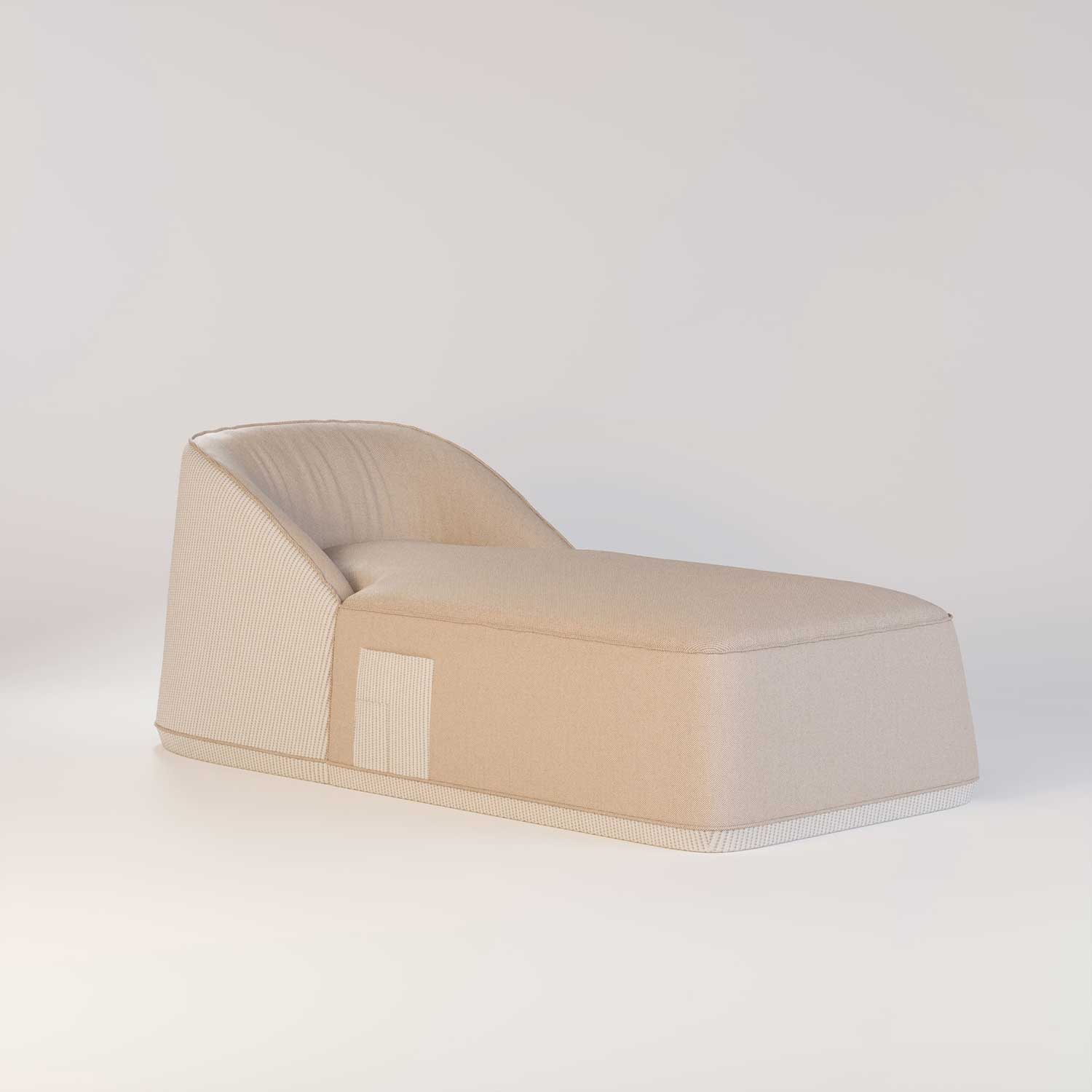 FLOW Sunbed - Bain de soleil en mousse haut de gamme personnalisable