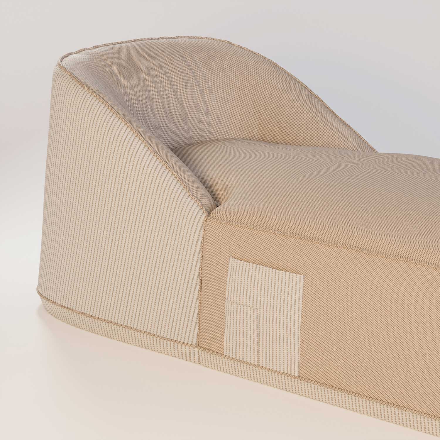 FLOW Sunbed - Bain de soleil en mousse haut de gamme personnalisable