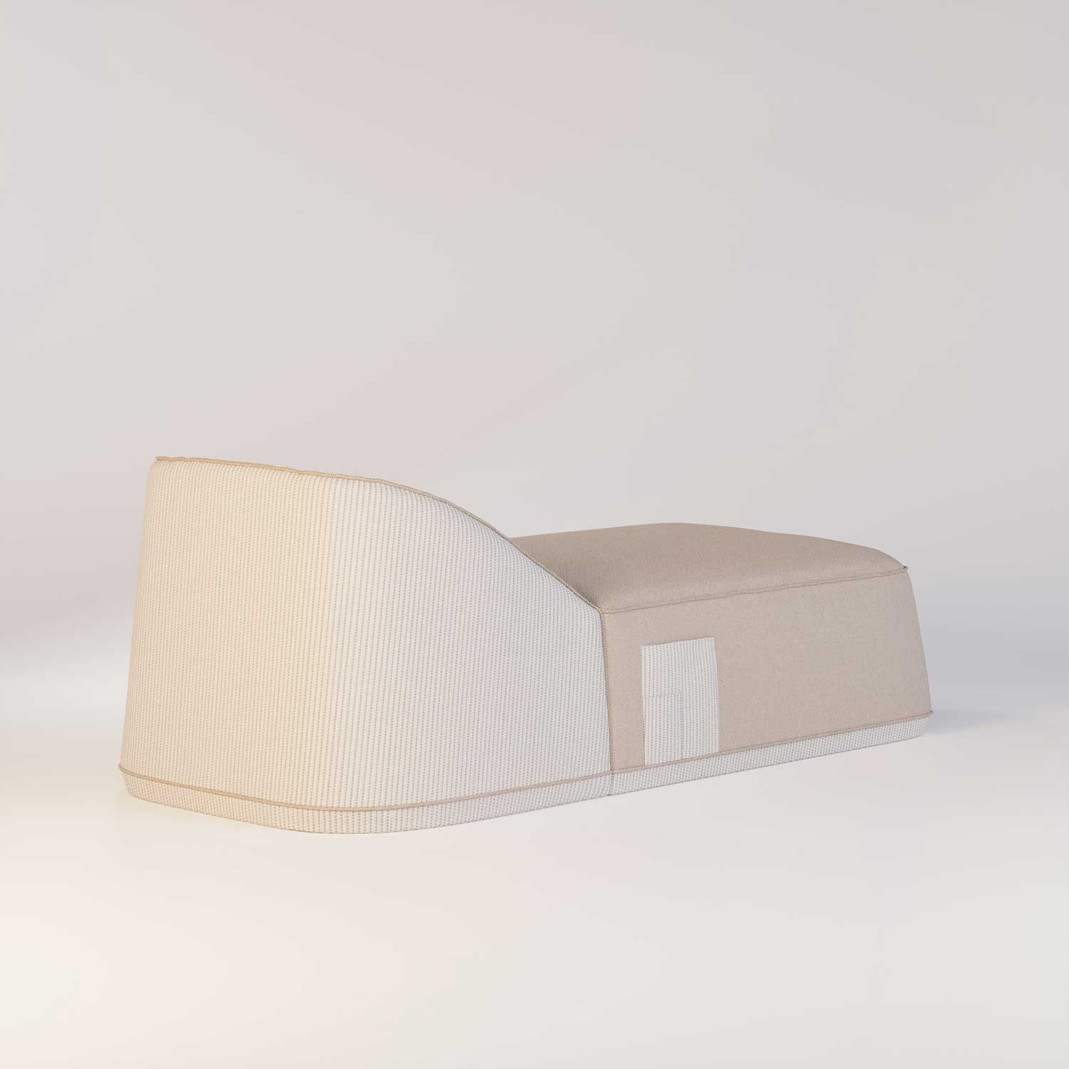 FLOW Sunbed - Bain de soleil en mousse haut de gamme personnalisable