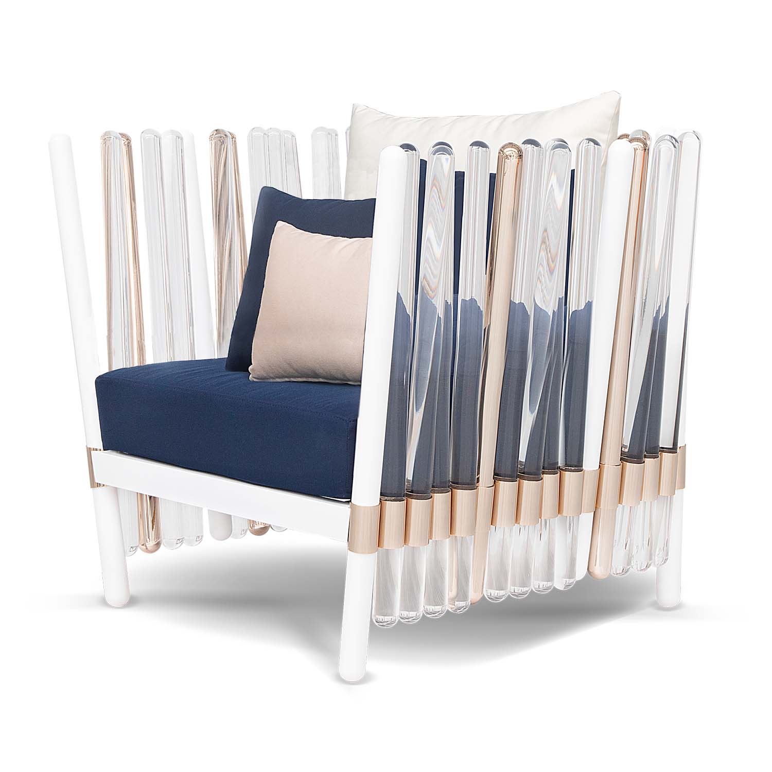 HOUDINI Armchair - Fauteuil d'extérieur design haut de gamme personnalisable