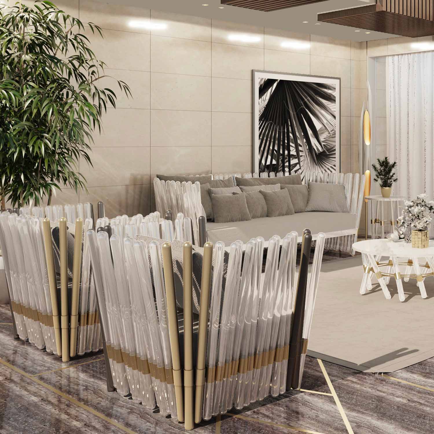 HOUDINI Armchair - Fauteuil d'extérieur design haut de gamme personnalisable