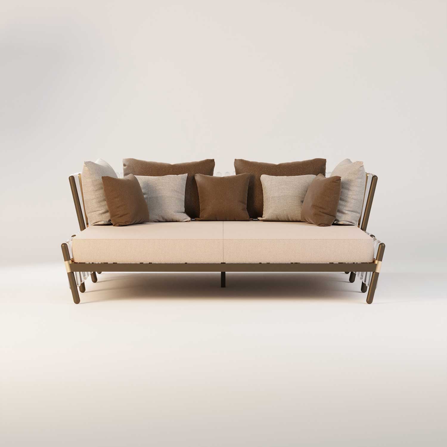 HOUDINI Daybed - Lit de jour d'extérieur haut de gamme personnalisable