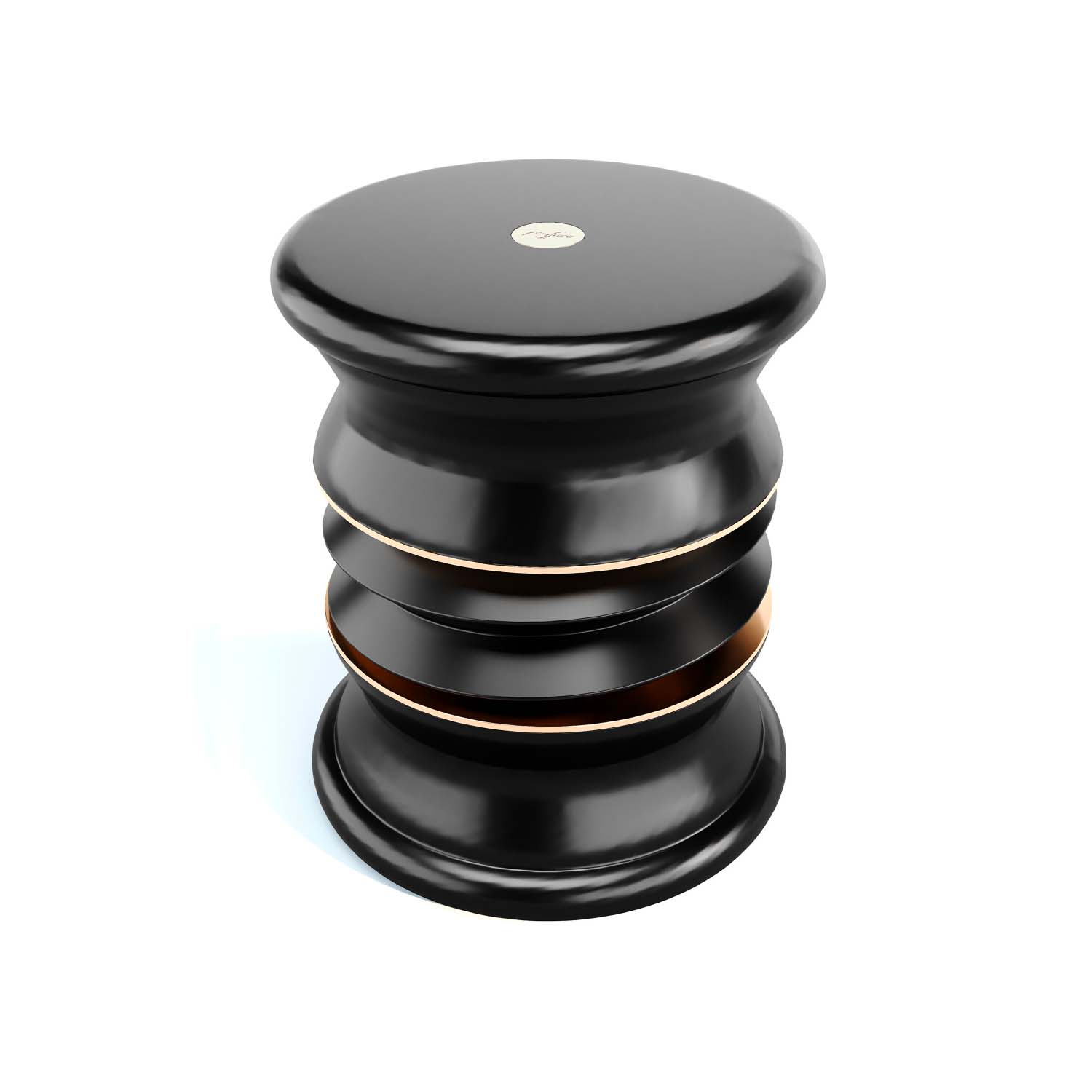 LONIAN Twist Stool - Tabouret d'extérieur haut de gamme personnalisable