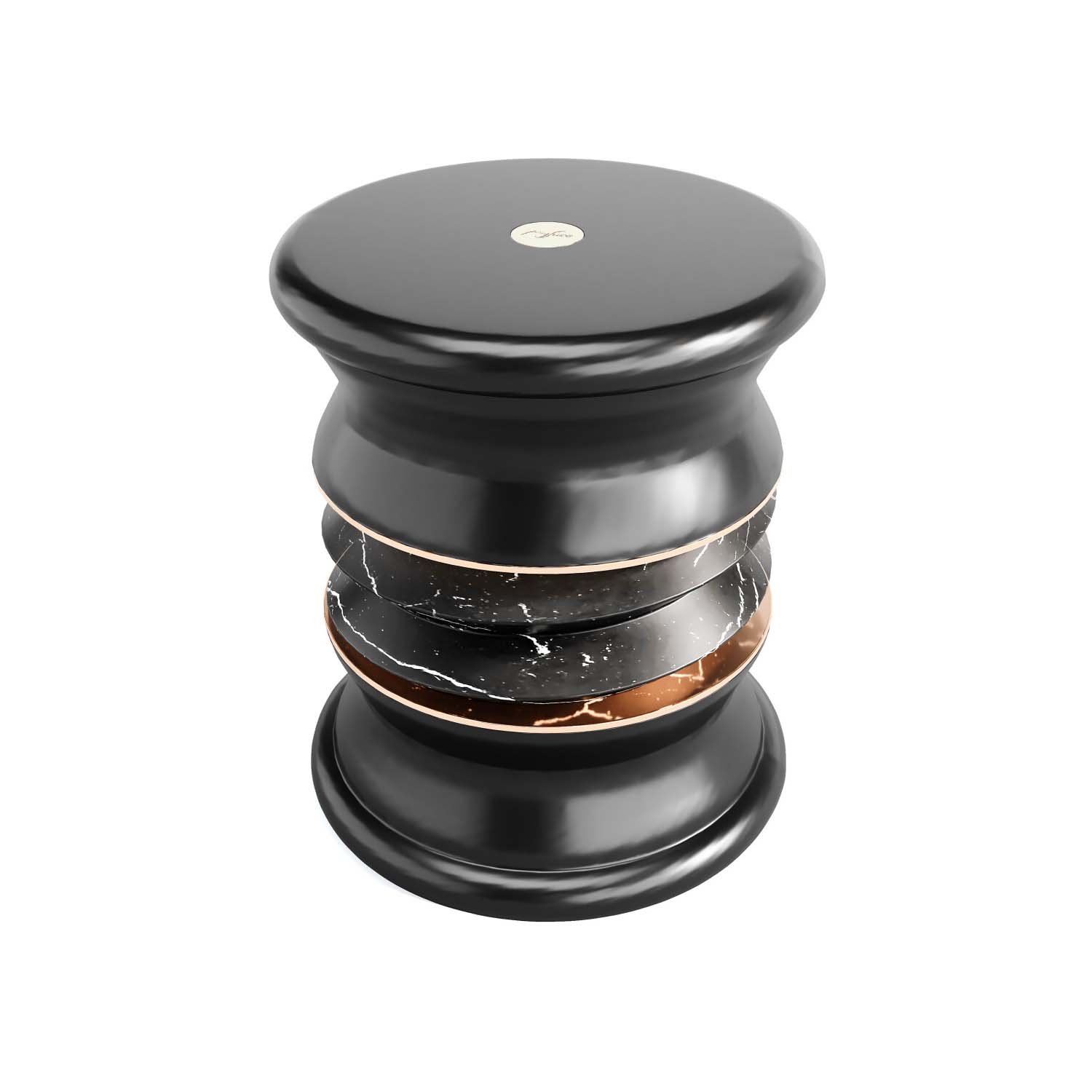 LONIAN Twist Stool - Tabouret d'extérieur haut de gamme personnalisable