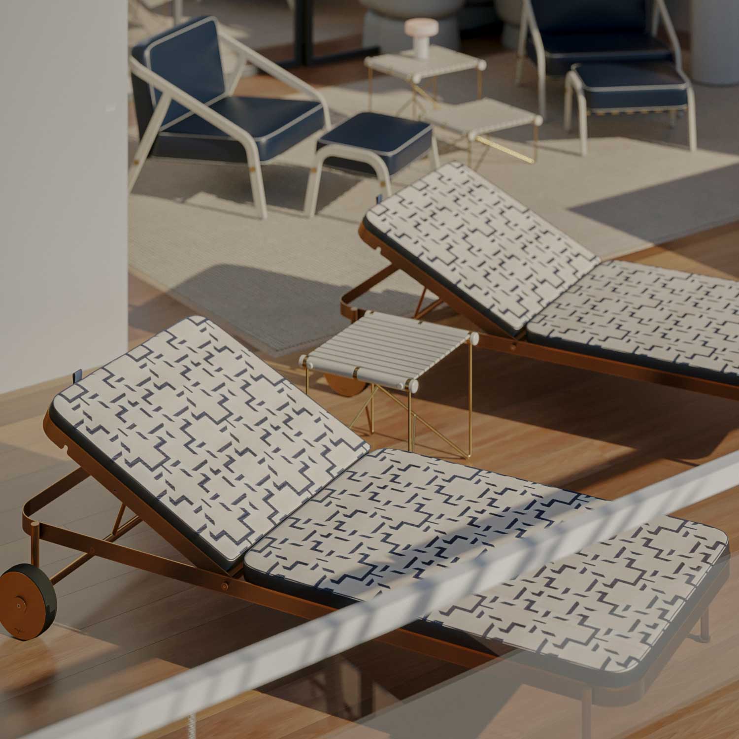 NOA Side Table - Table d'appoint d'extérieur haut de gamme personnalisable