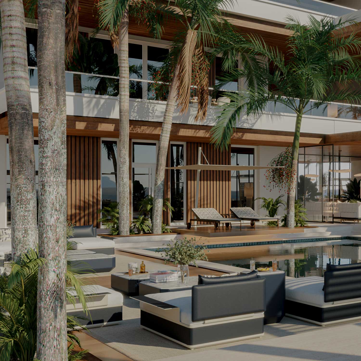 ARCHI Modular Sofa - Canapé d'extérieur modulable haut de gamme personnalisable