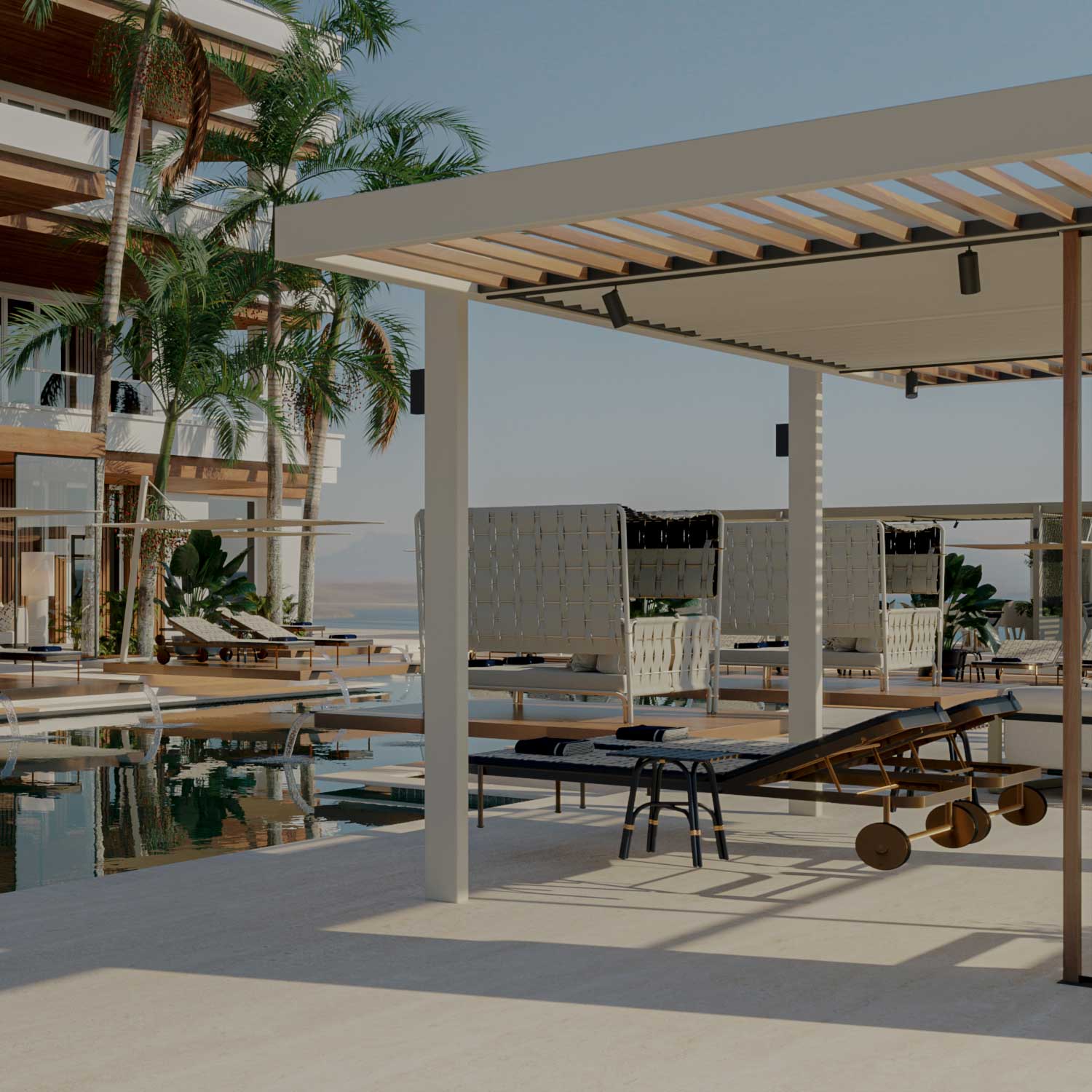 GUBUK Daybed - Lit de jour d'extérieur haut de gamme personnalisable