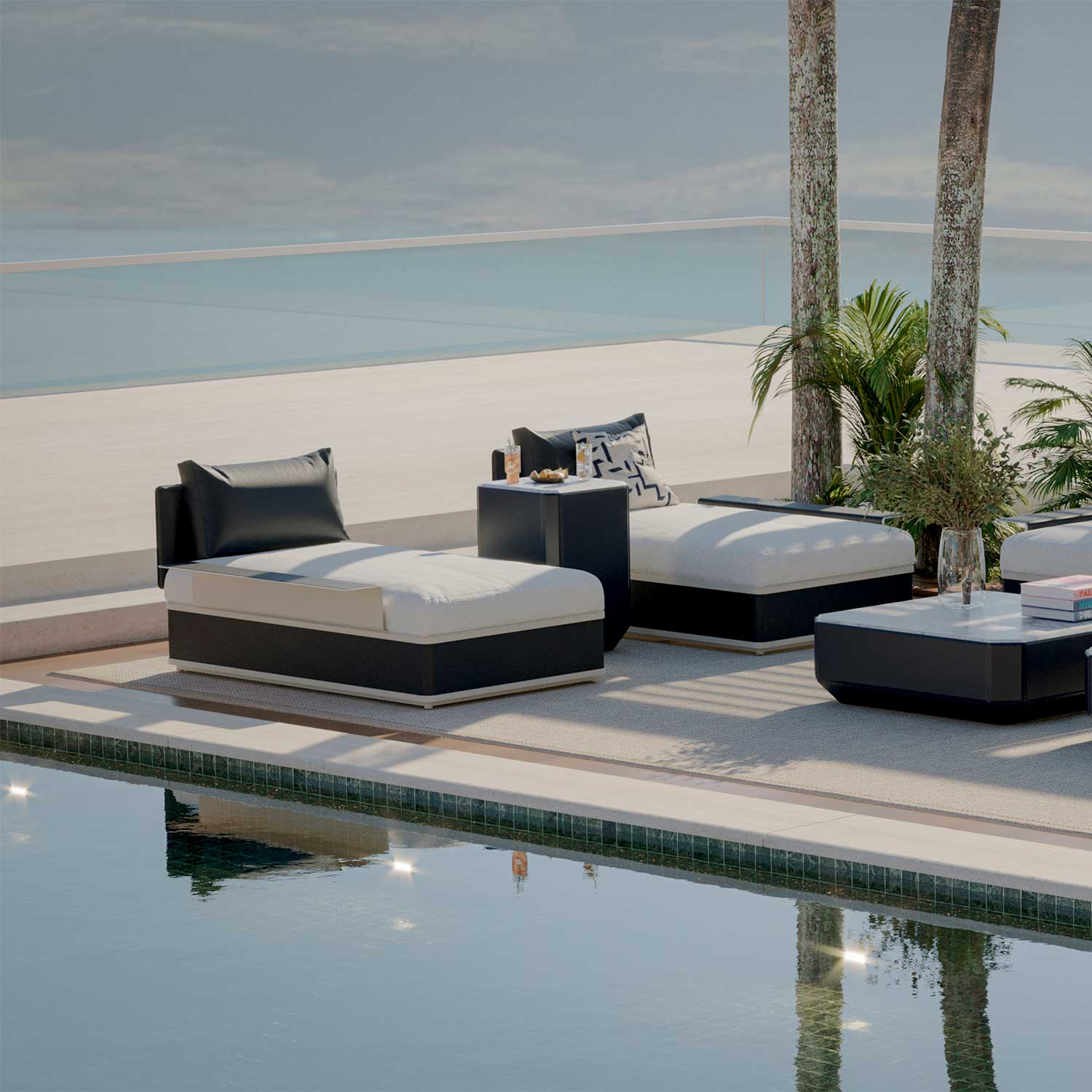 ARCHI Sunbed - Bain de soleil haut de gamme personnalisable