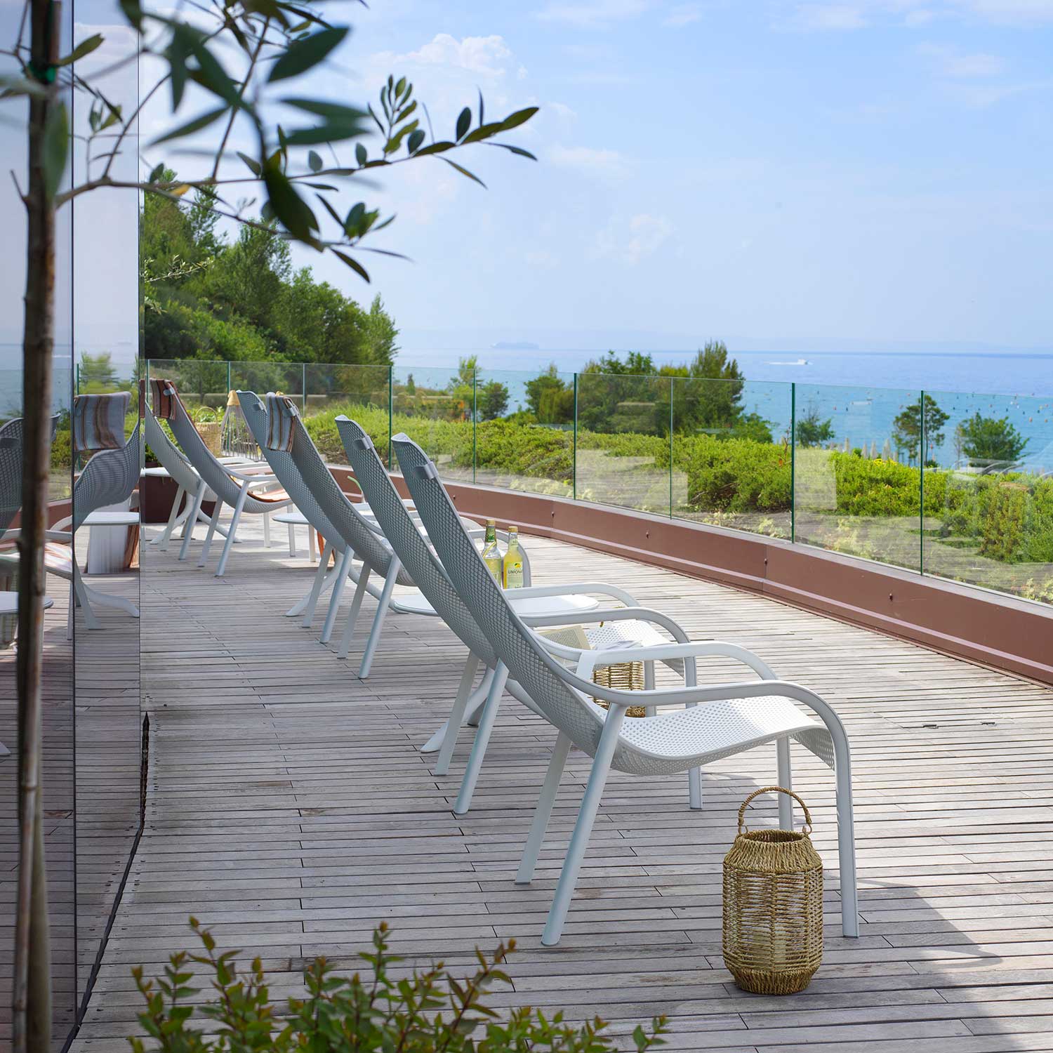 NET Lounge - Chaise longue d'extérieur design