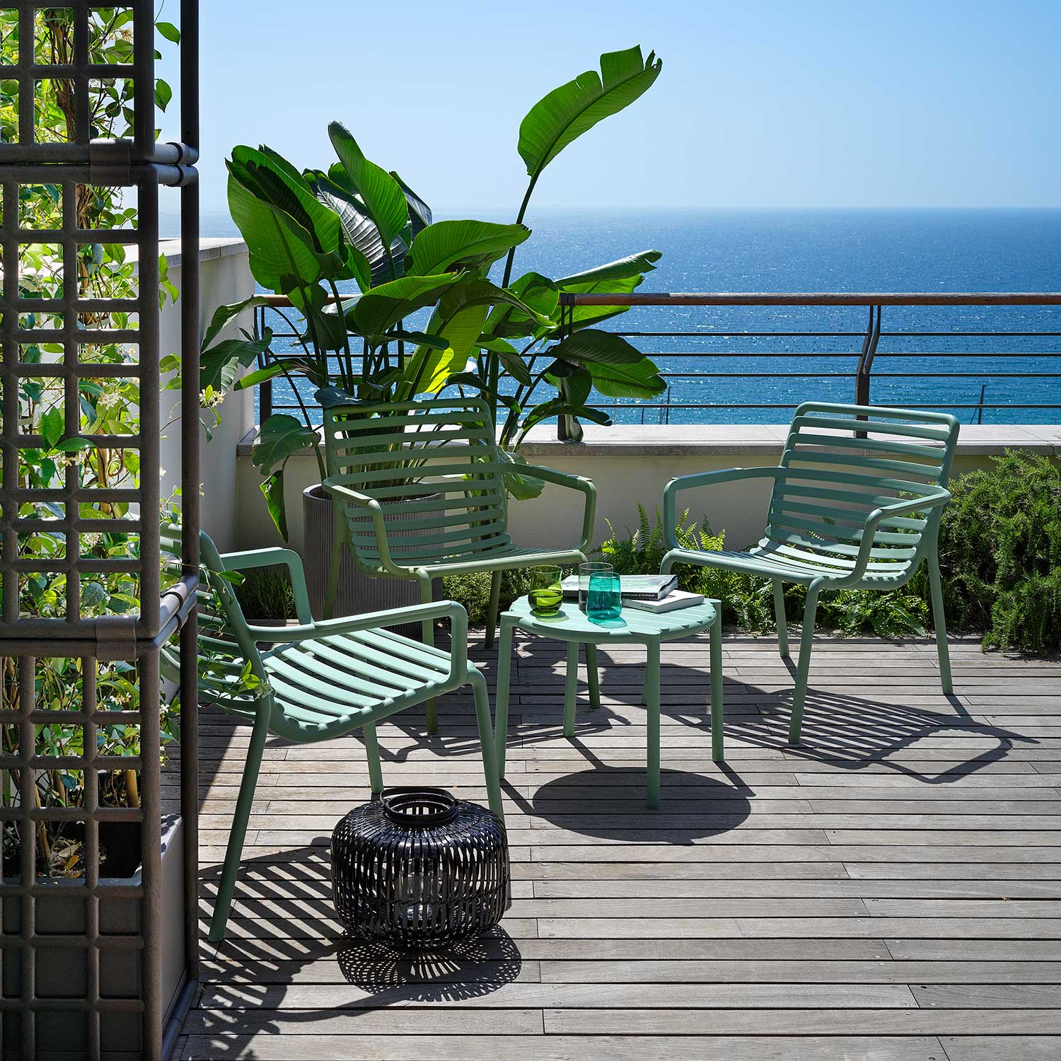 DOGA Relax - Fauteuil d'extérieur design empilable