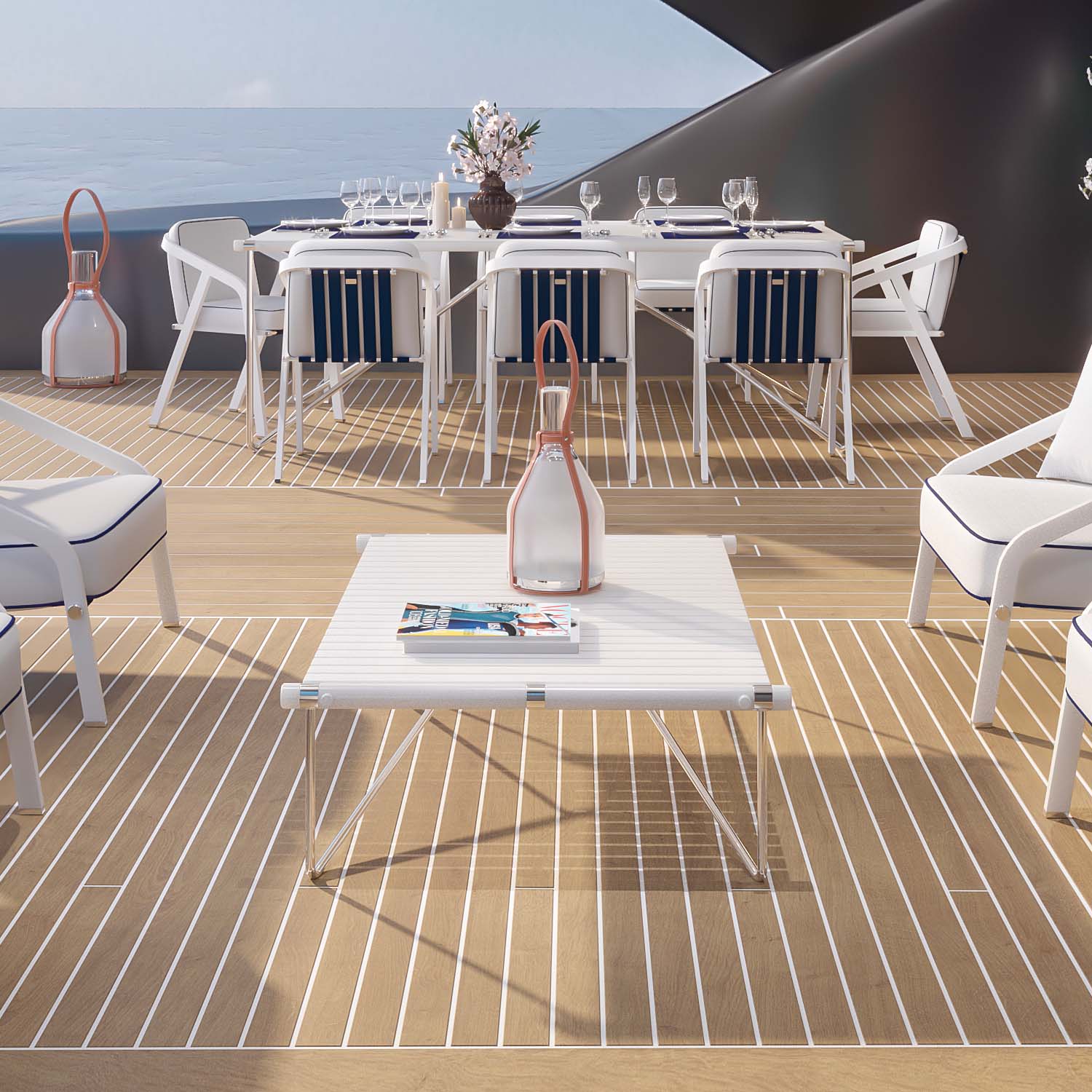 NOA Coffee Table - Table basse d'extérieur haut de gamme personnalisable