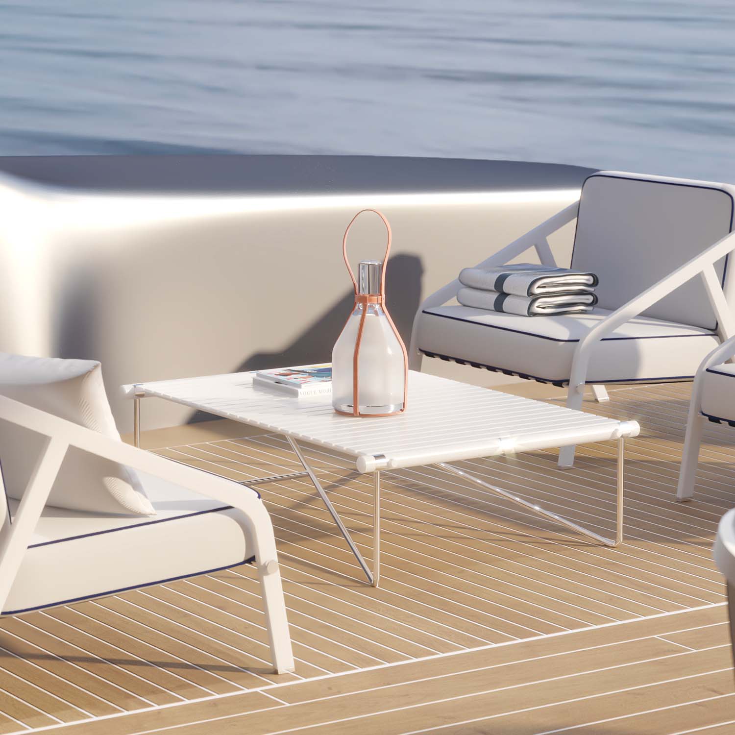 NOA Coffee Table - Table basse d'extérieur haut de gamme personnalisable