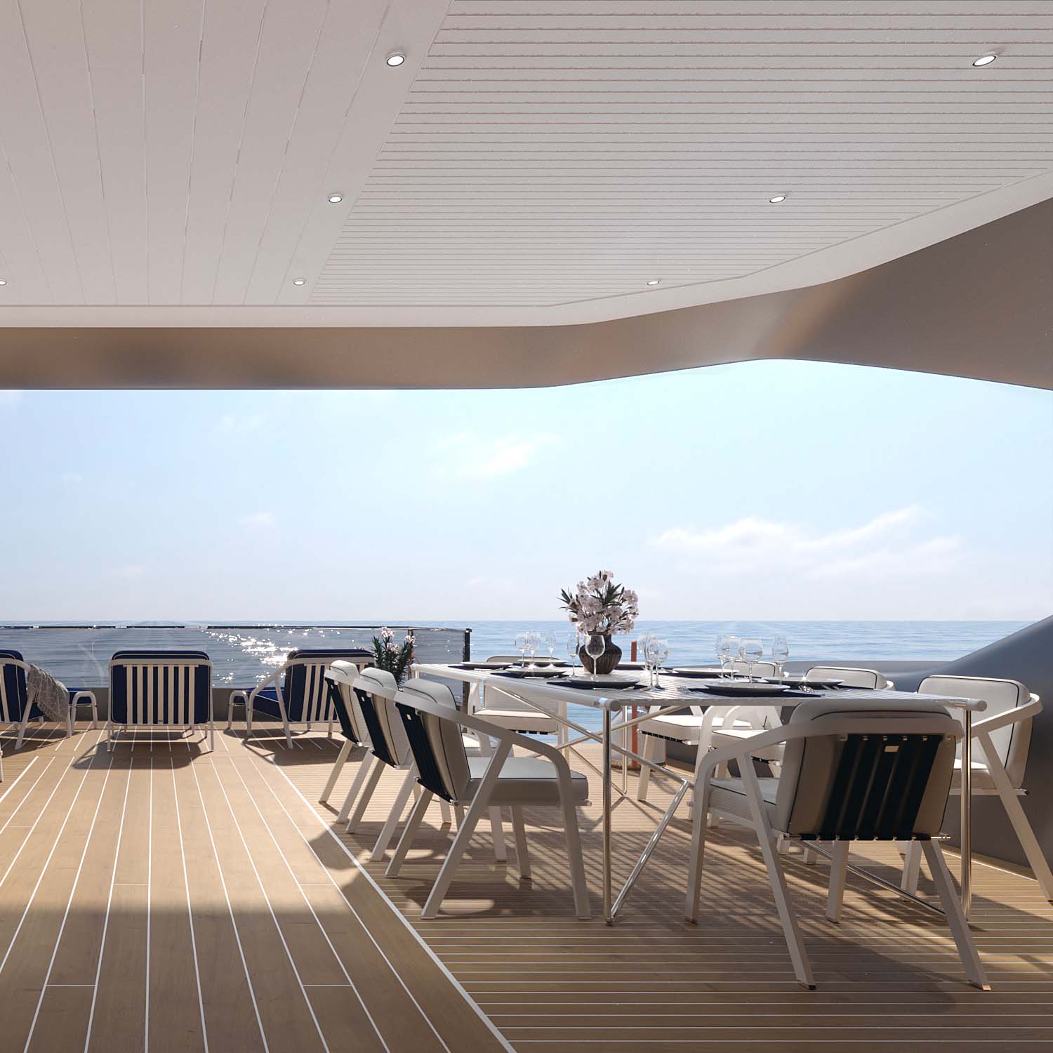 NOA Dining Table - High-end customizable outdoor dining table