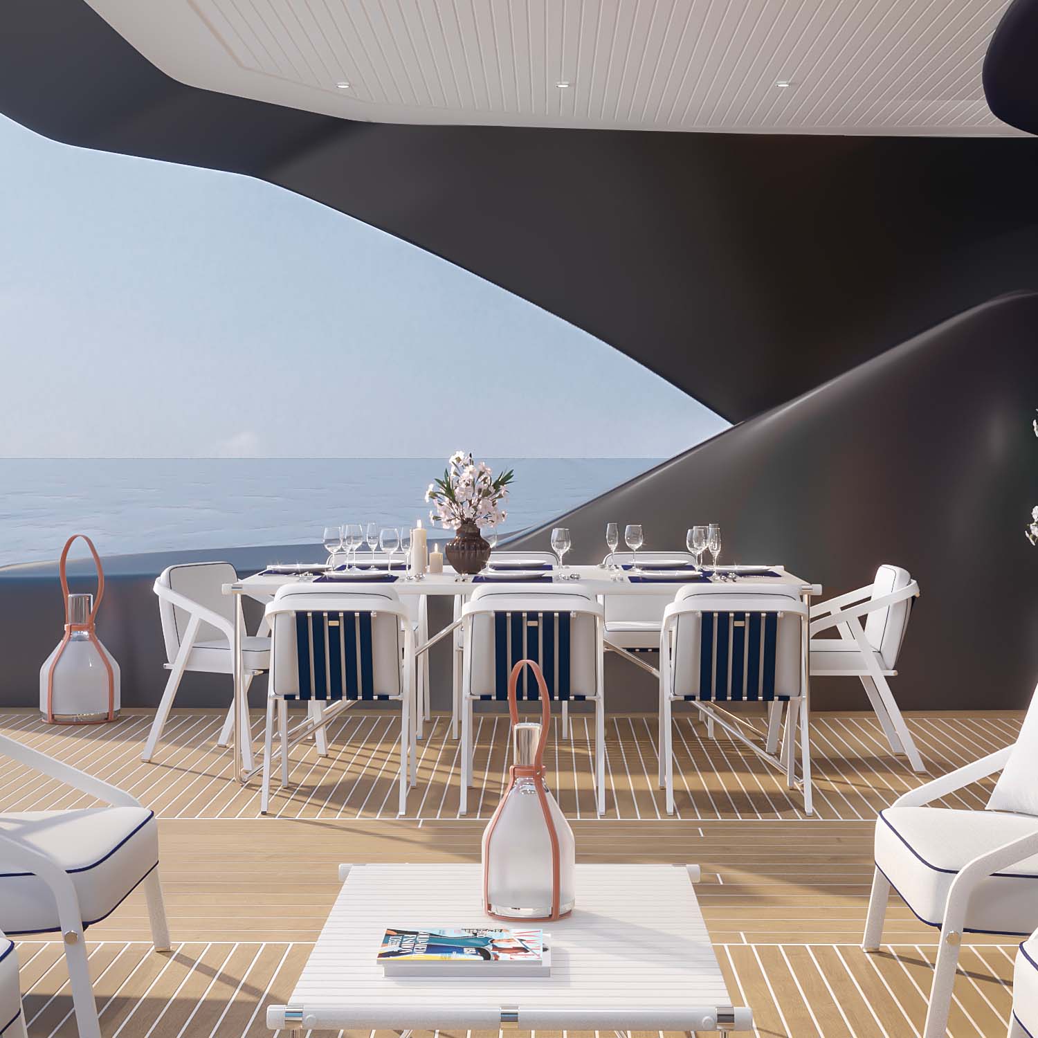 NOA Dining Table - High-end customizable outdoor dining table