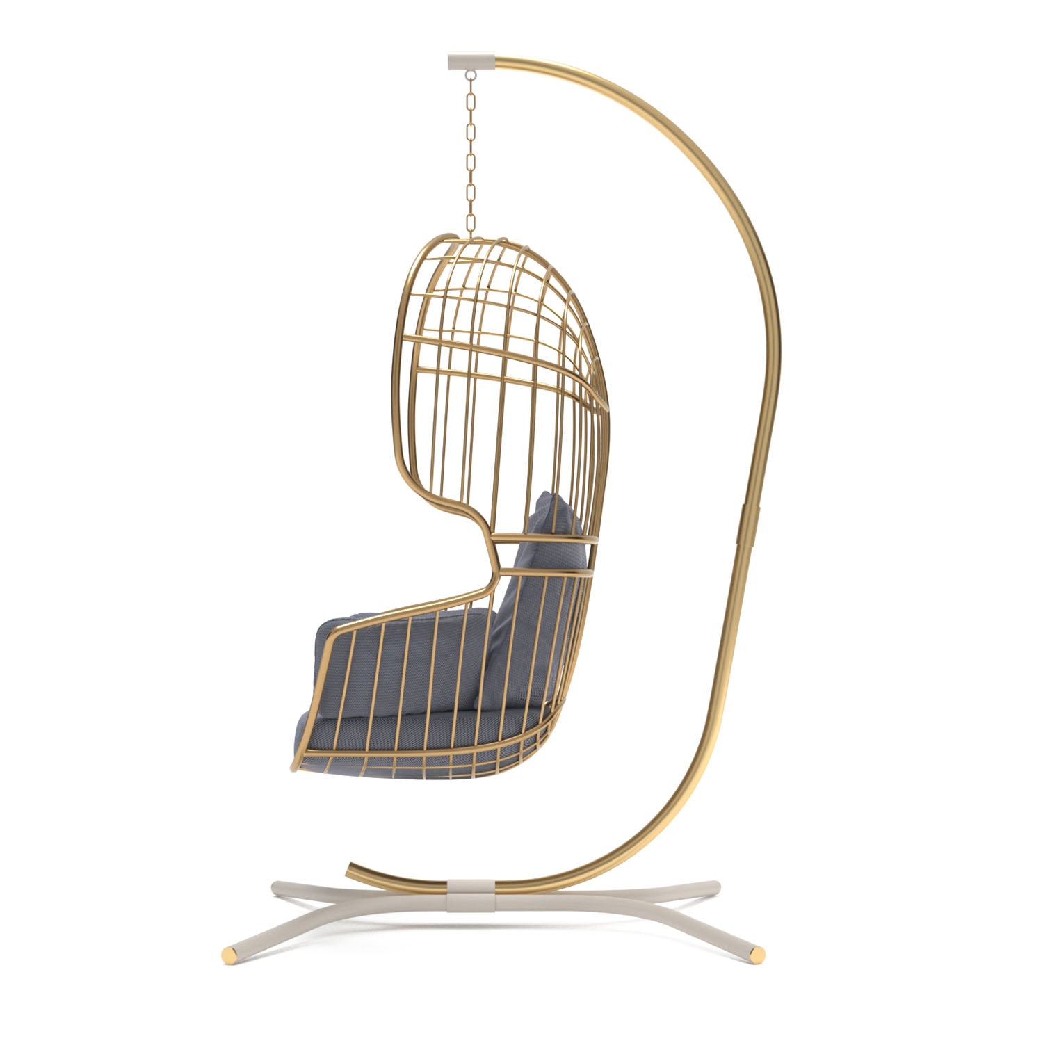 NODO Swing Armchair - Customizable outdoor swing chair