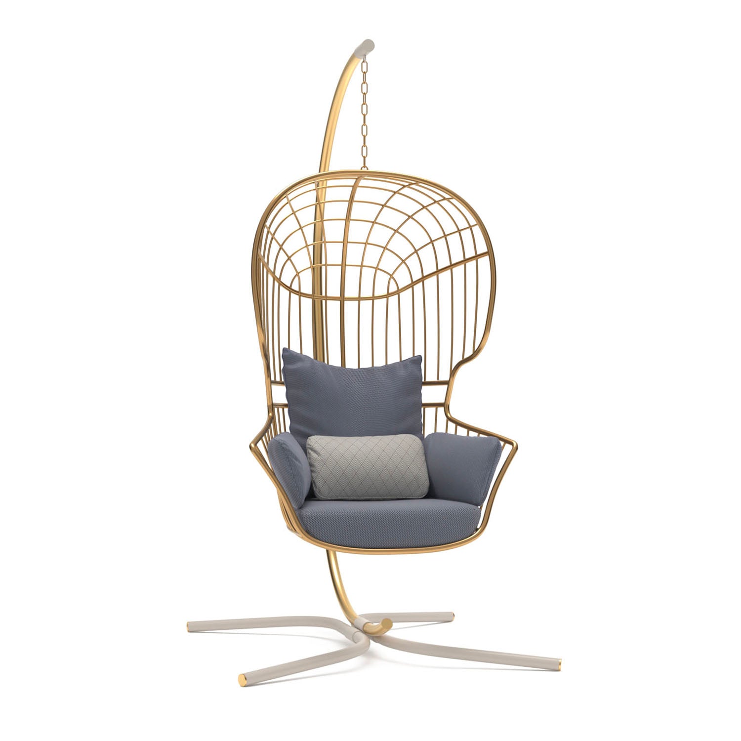 NODO Swing Armchair - Customizable outdoor swing chair