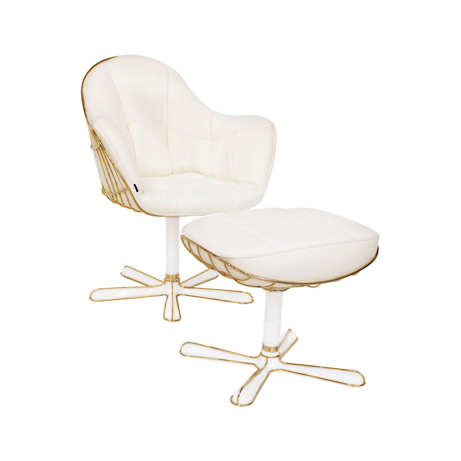 NODO Footstool - Repose-pied d'extérieur haut de gamme personnalisable