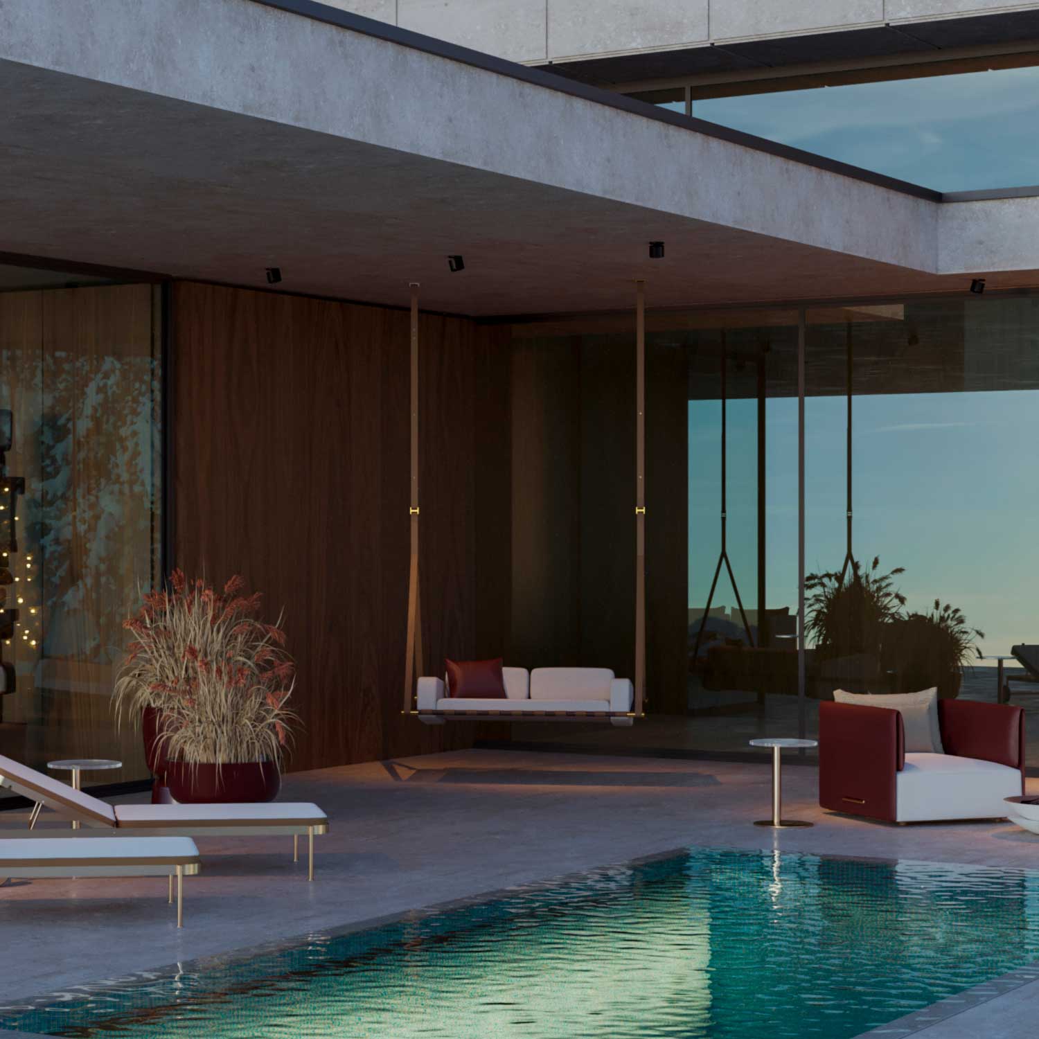 FABLE Hanging Sofa - Customizable high-end hanging sofa