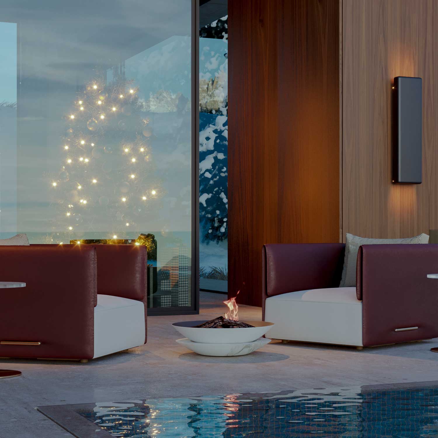 SPHERE - Braséro design haut de gamme personnalisable