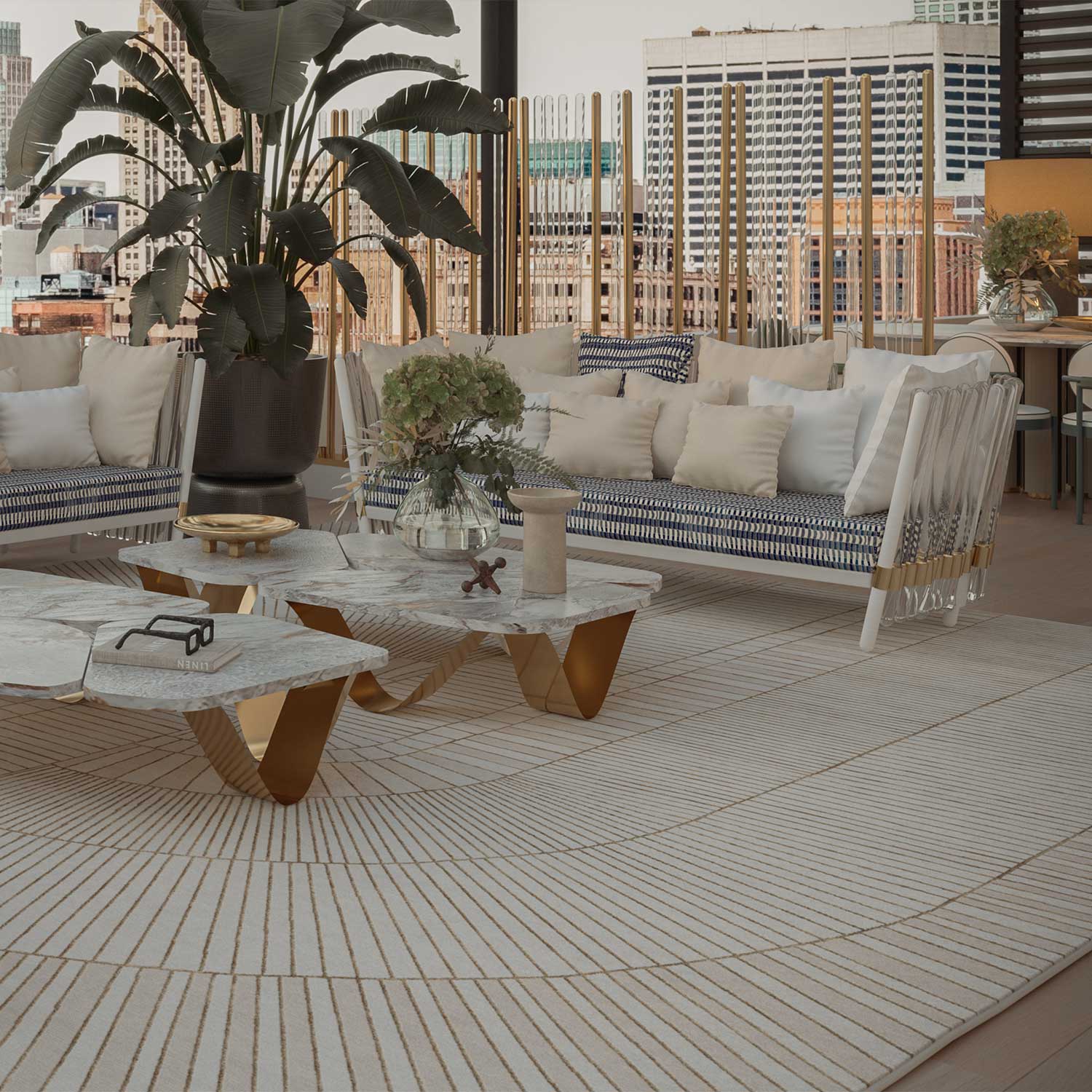 HOUDINI Sofa - Canapé d'extérieur design haut de gamme personnalisable