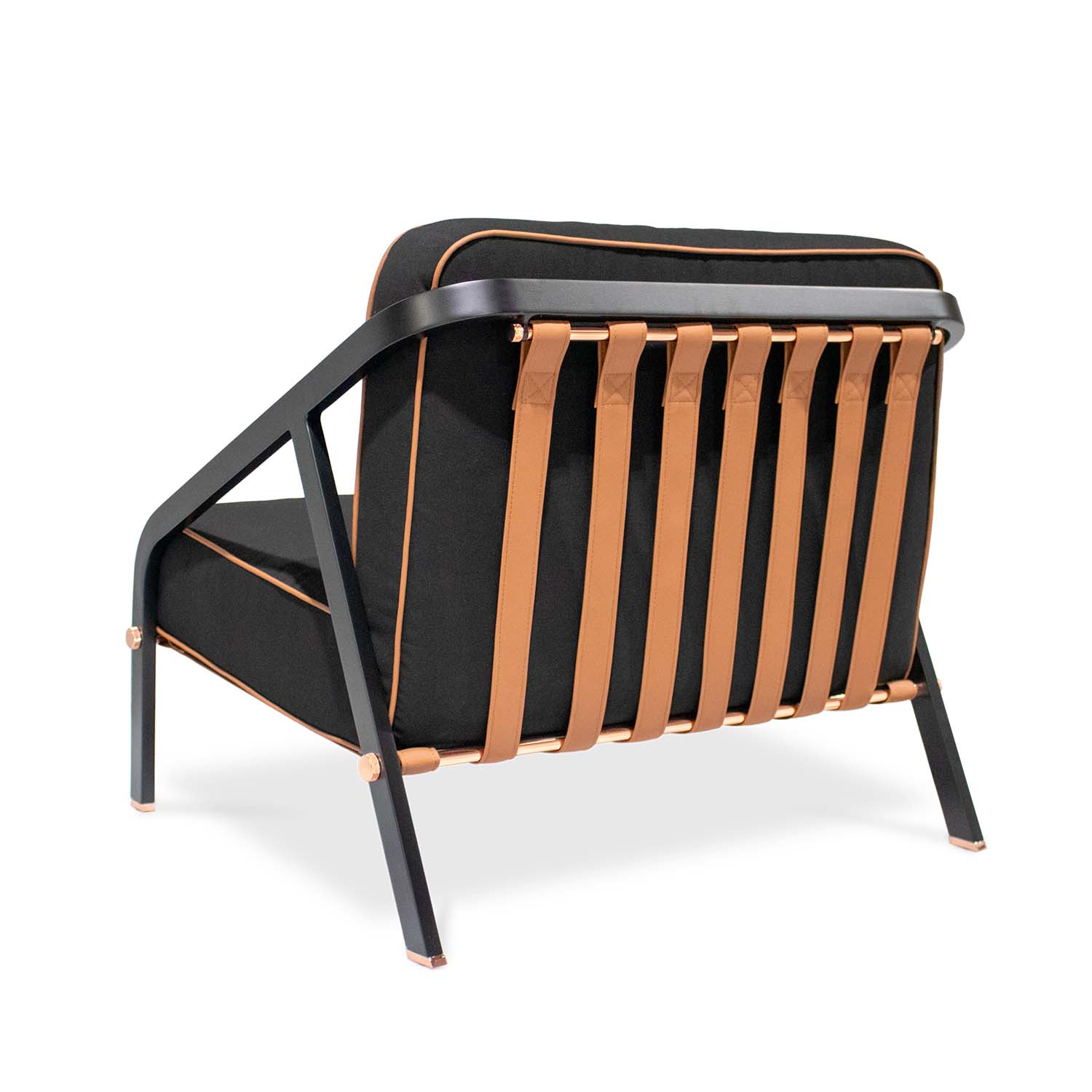 RIBBON Lounge Armchair - Fauteuil d'extérieur haut de gamme personnalisable