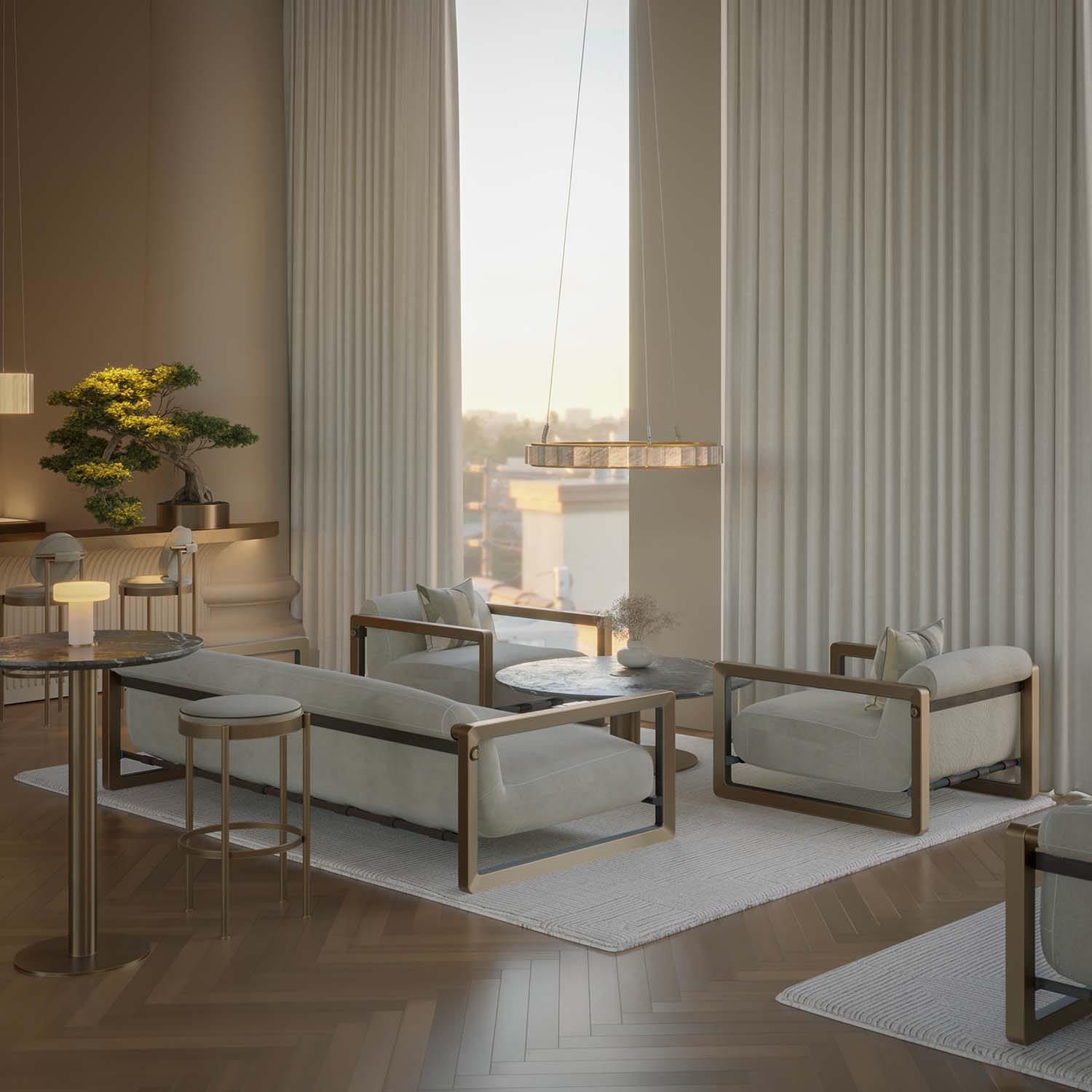 SACCU Sofa - Canapé d'extérieur haut de gamme personnalisable