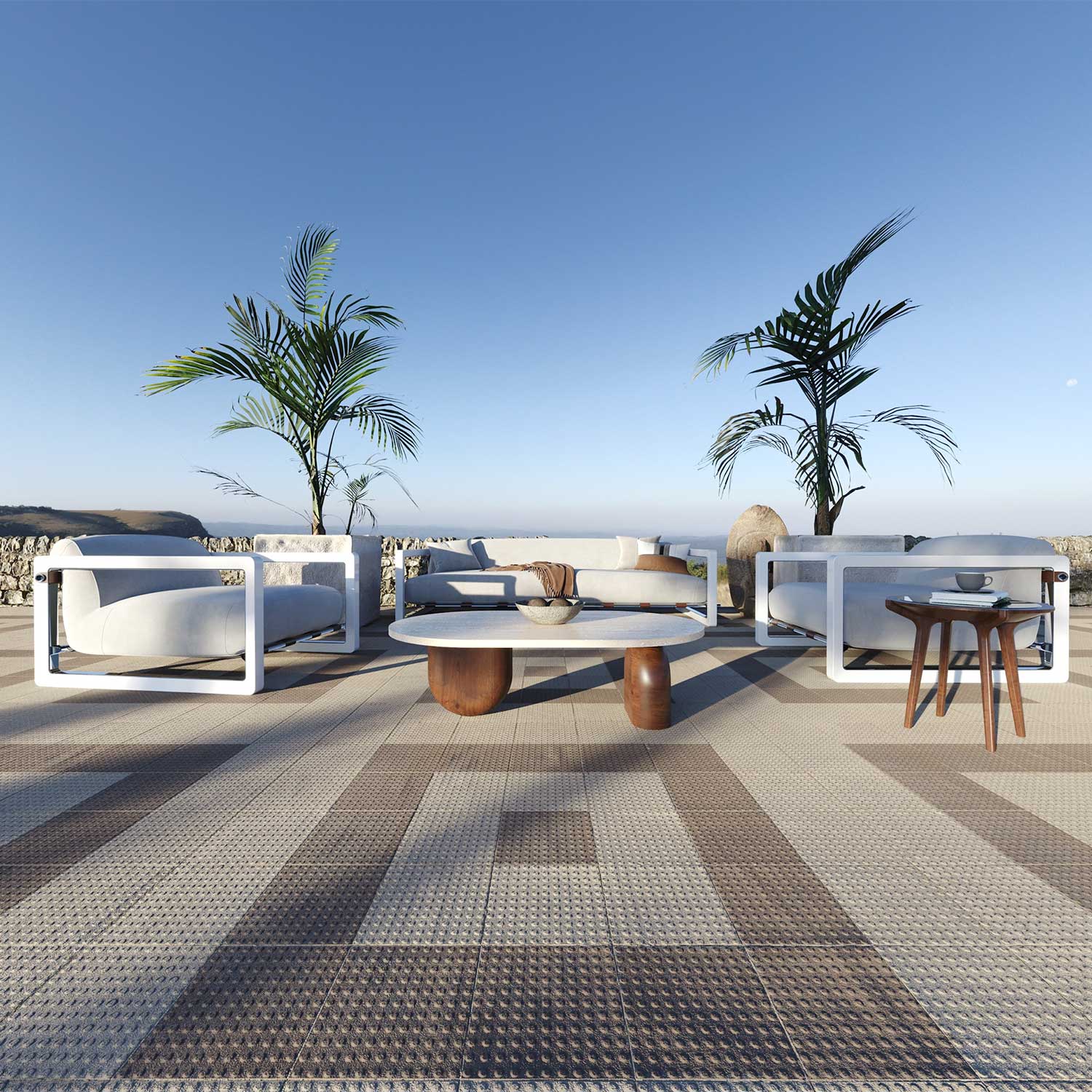 SACCU Sofa - Canapé d'extérieur haut de gamme personnalisable