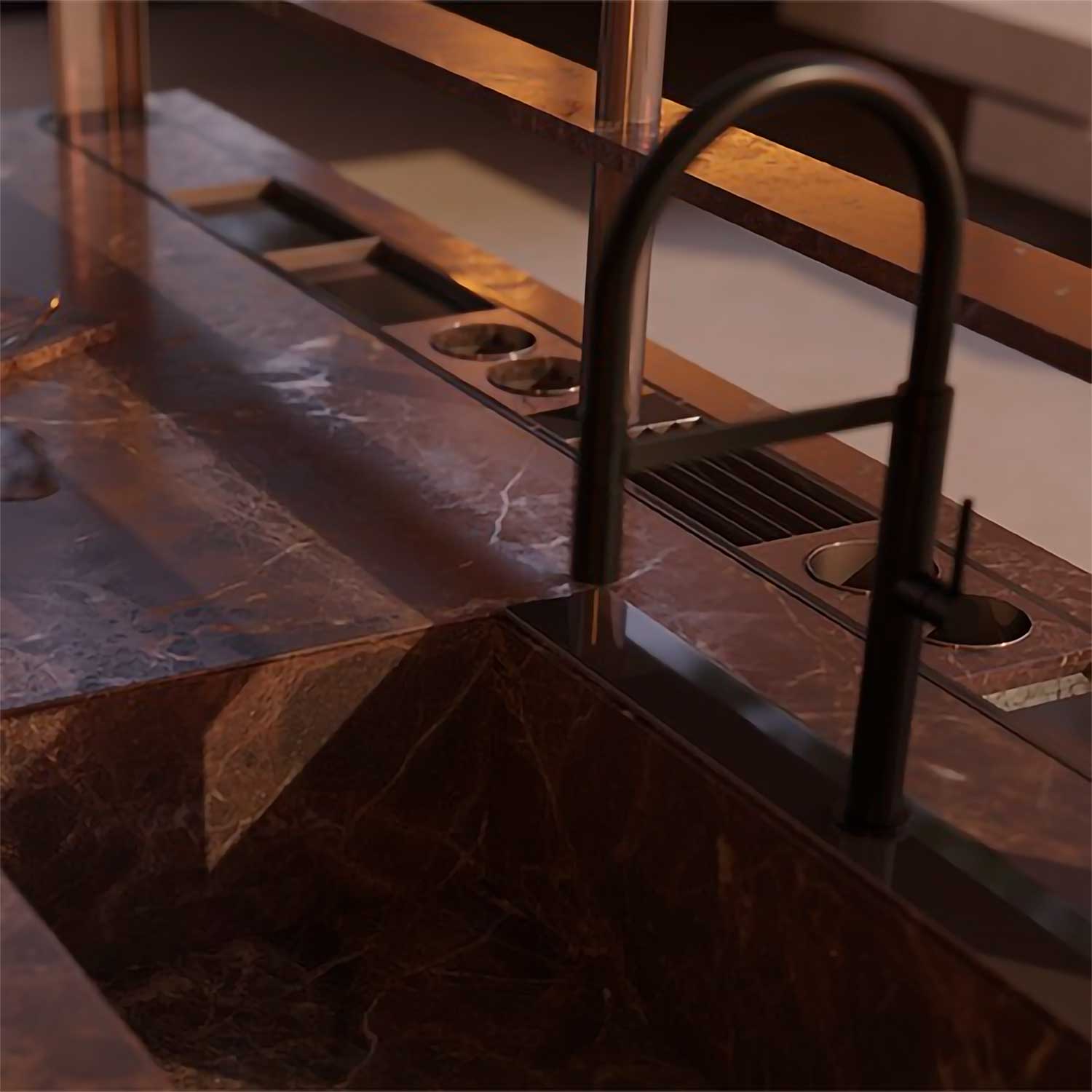 SENSES Kitchen - Cuisine d'extérieur haut de gamme personnalisable