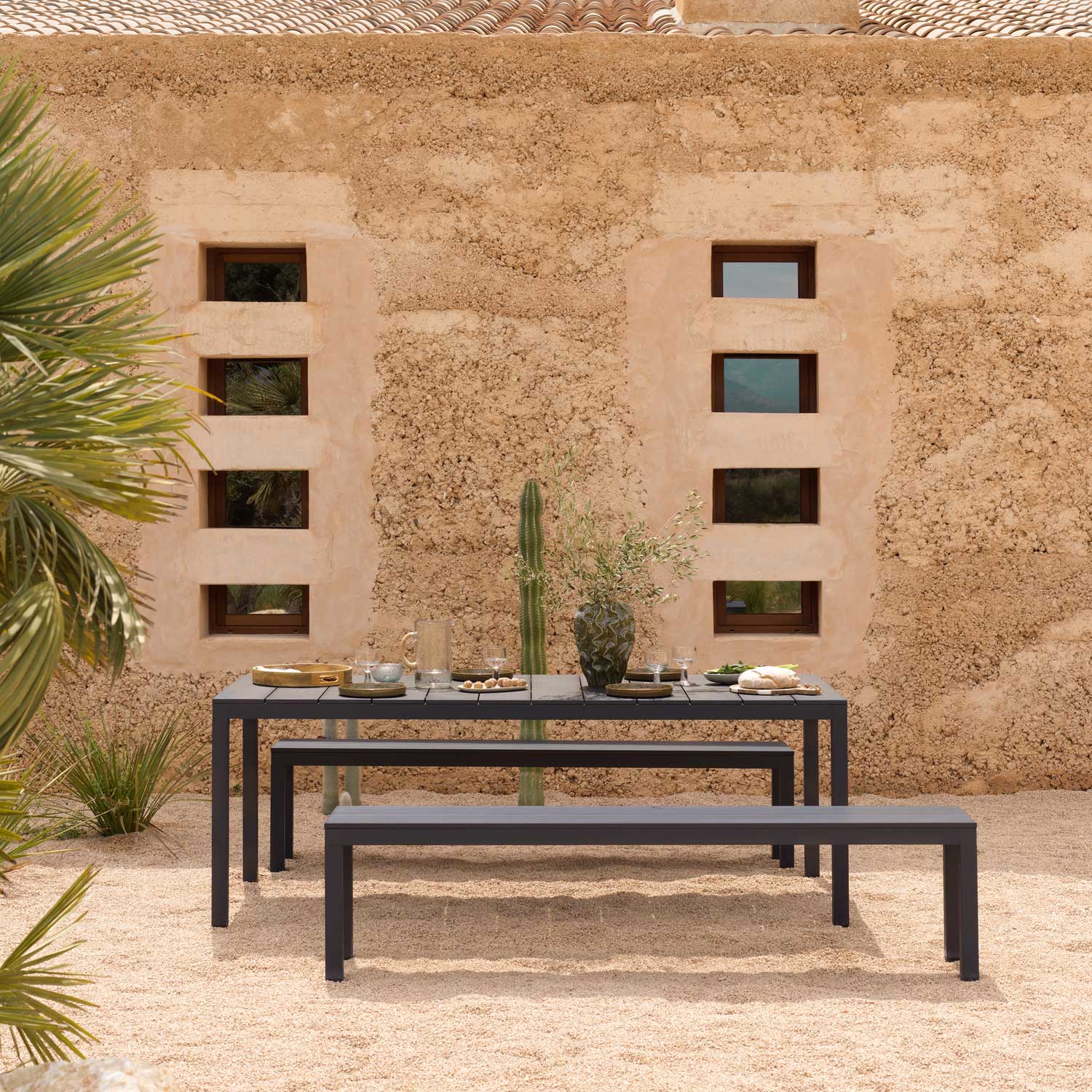 RIO Fix - Table à manger extérieur en alu résistant