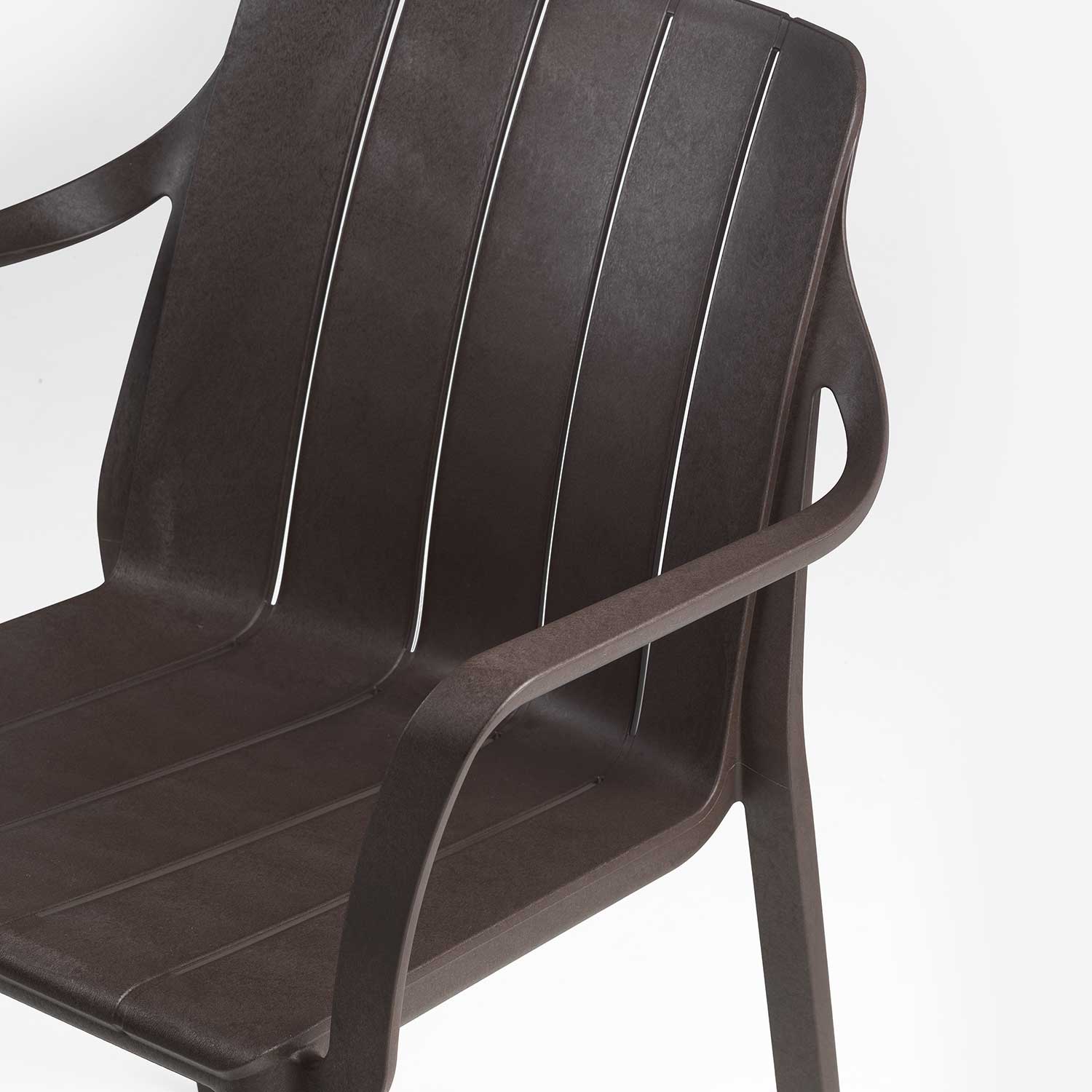 TIBERINA Armchair - Chaise d'extérieur design avec accoudoirs