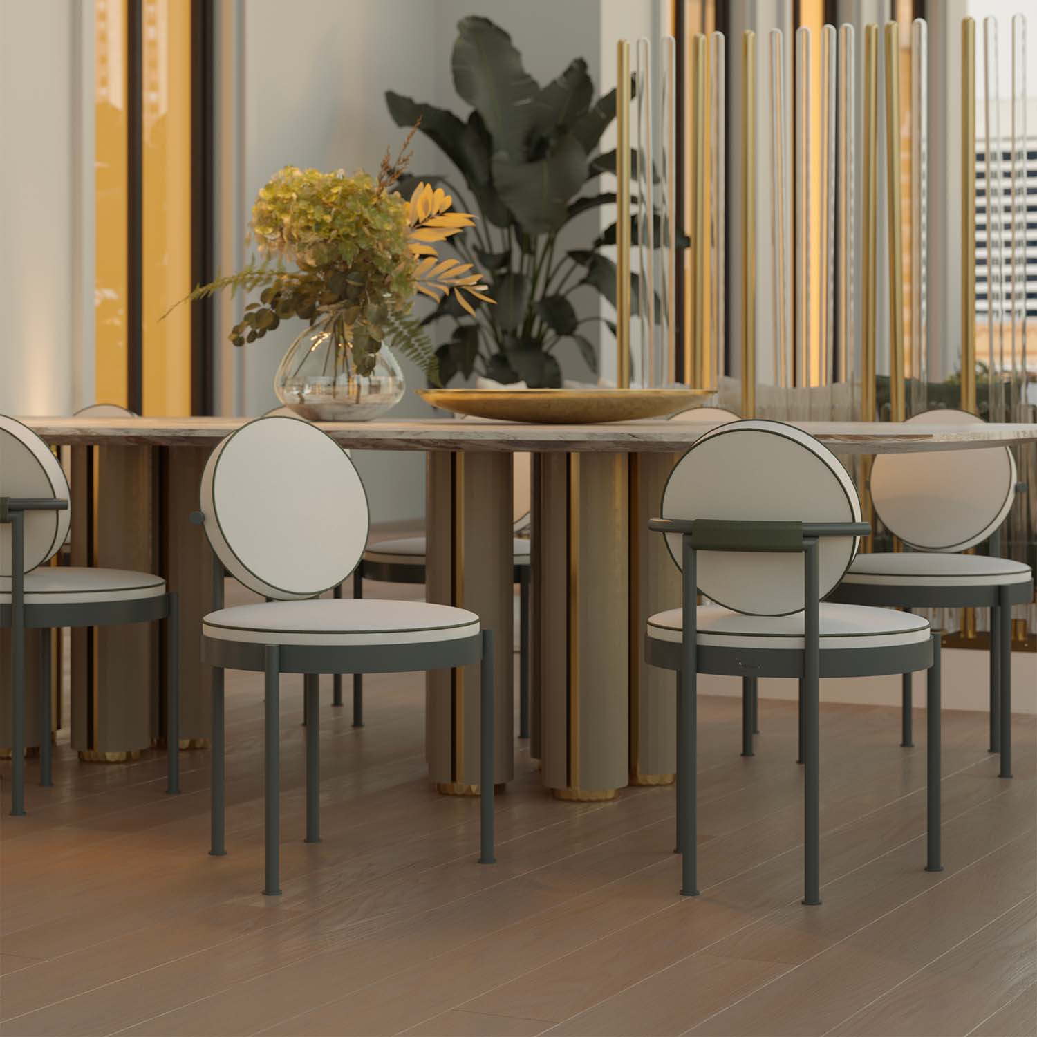 TRACE Dining Chair - Chaise d'extérieur haut de gamme personnalisable