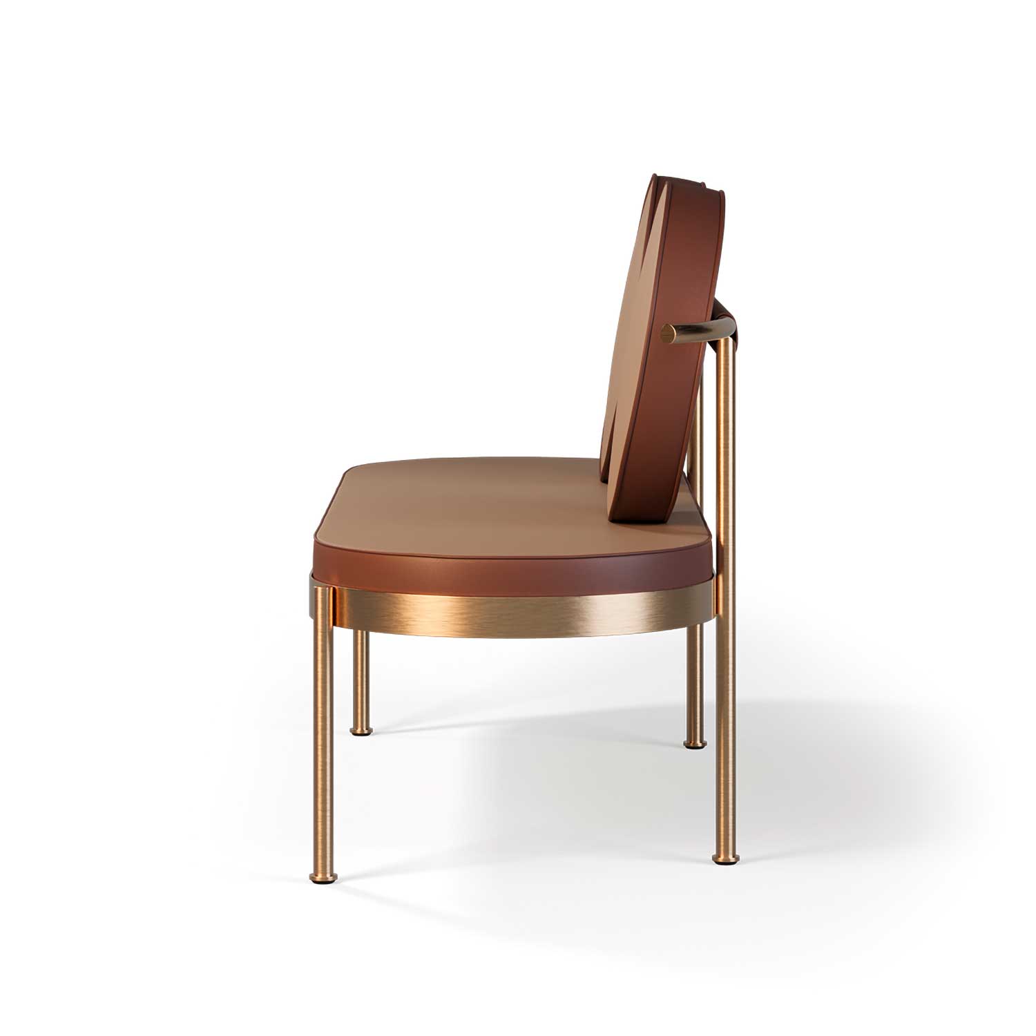 TRACE Bench Back - Banc d'extérieur haut de gamme personnalisable