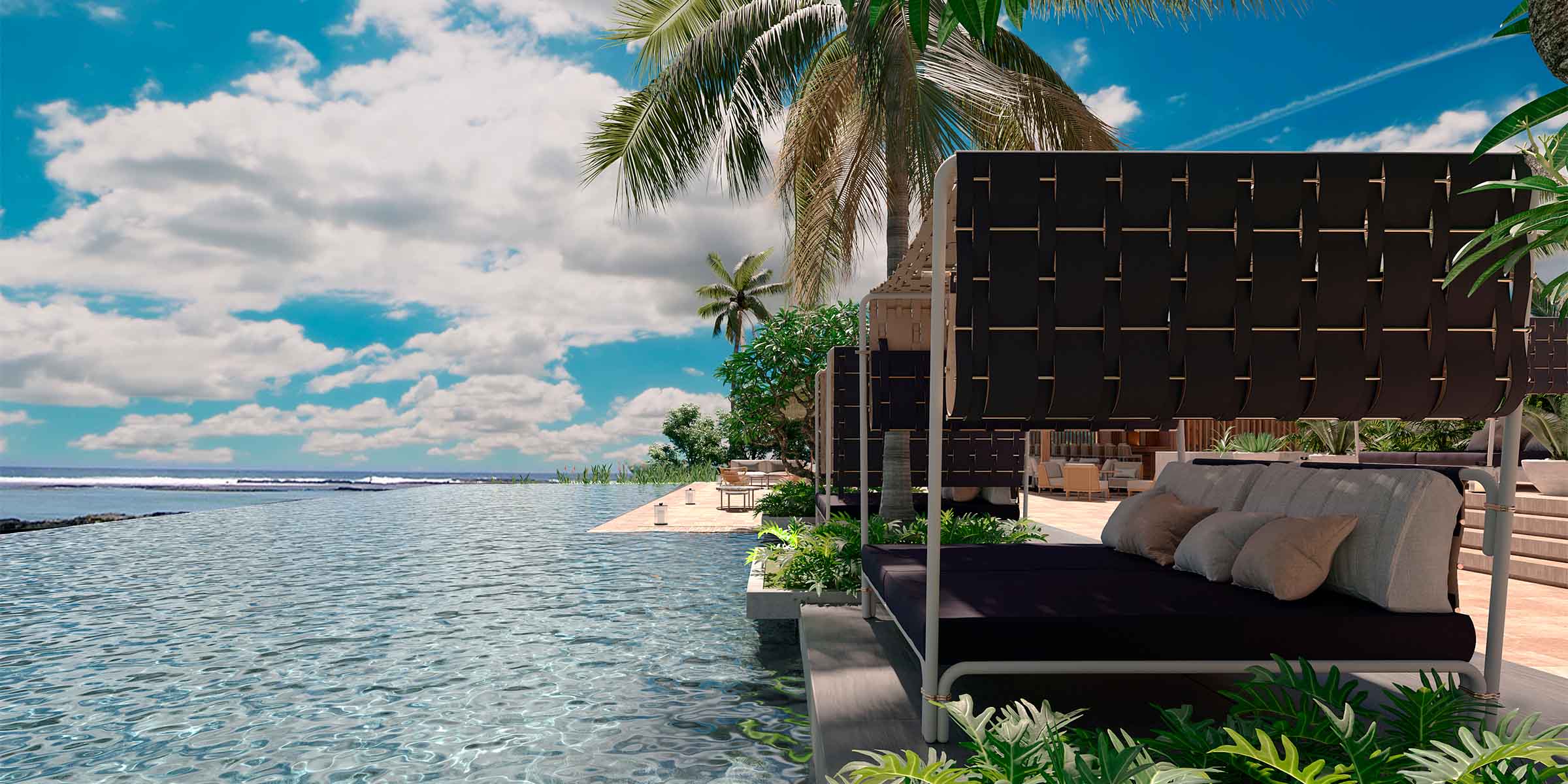 Aménagement extérieur d’un hôtel 5 étoiles : mobilier, ambiance et exigences du luxe