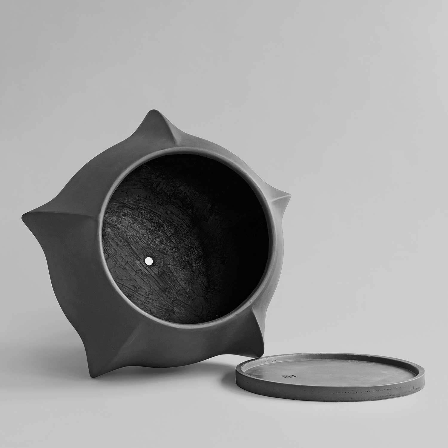 ARKET - Pot de fleur extérieur xxl design en béton fibré