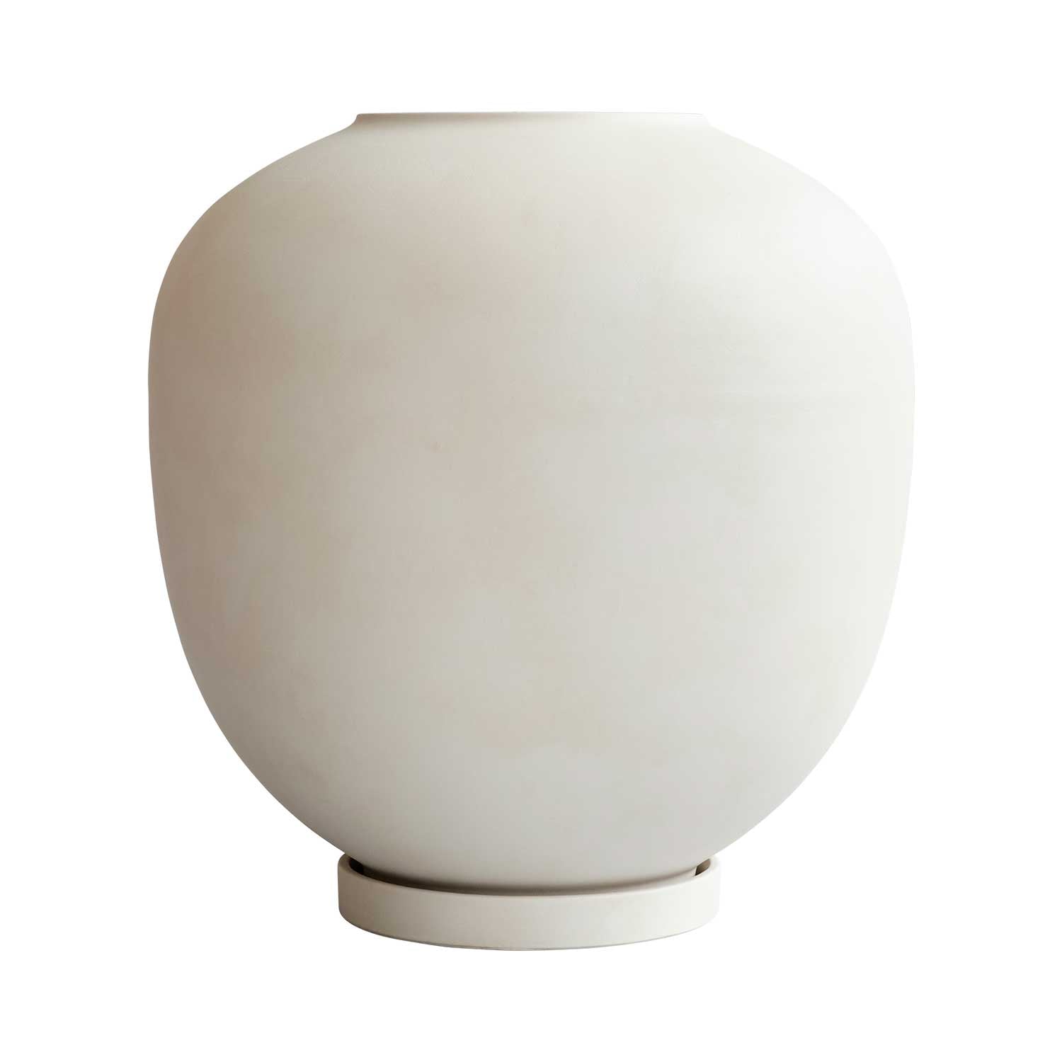 SUNAO - Vase exterieur design en béton fibré