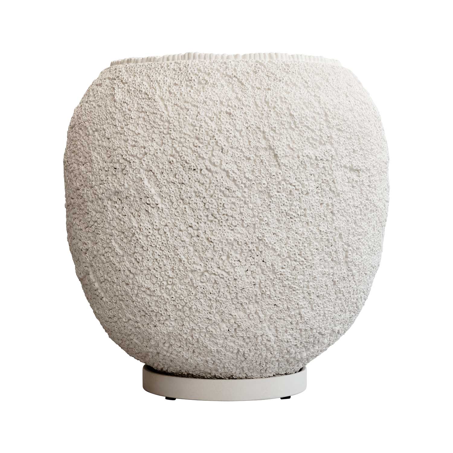 SUNAO - Grand pot de fleur extérieur design en béton fibré