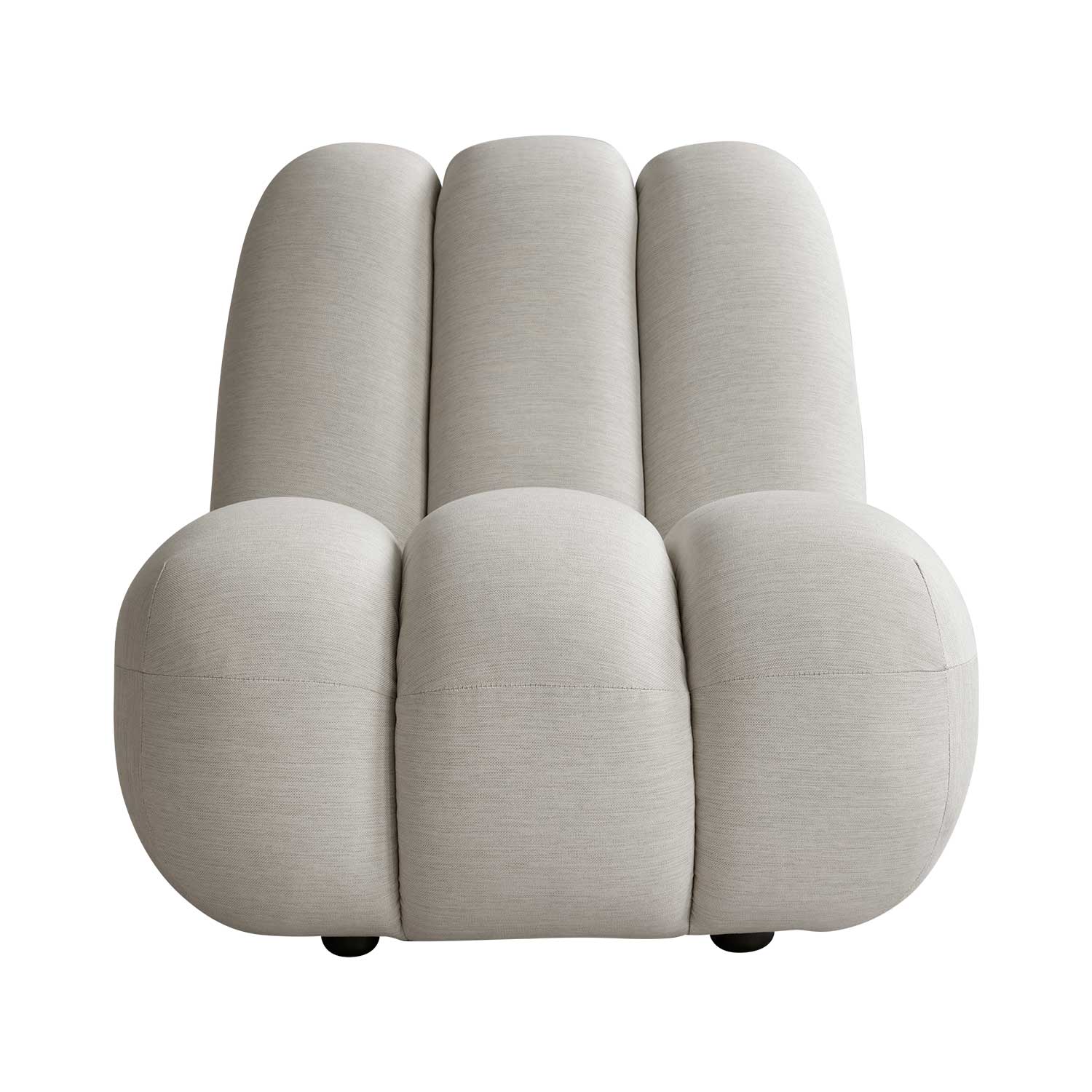 TOE Chair - Fauteuil d'extérieur en tissu haut de gamme
