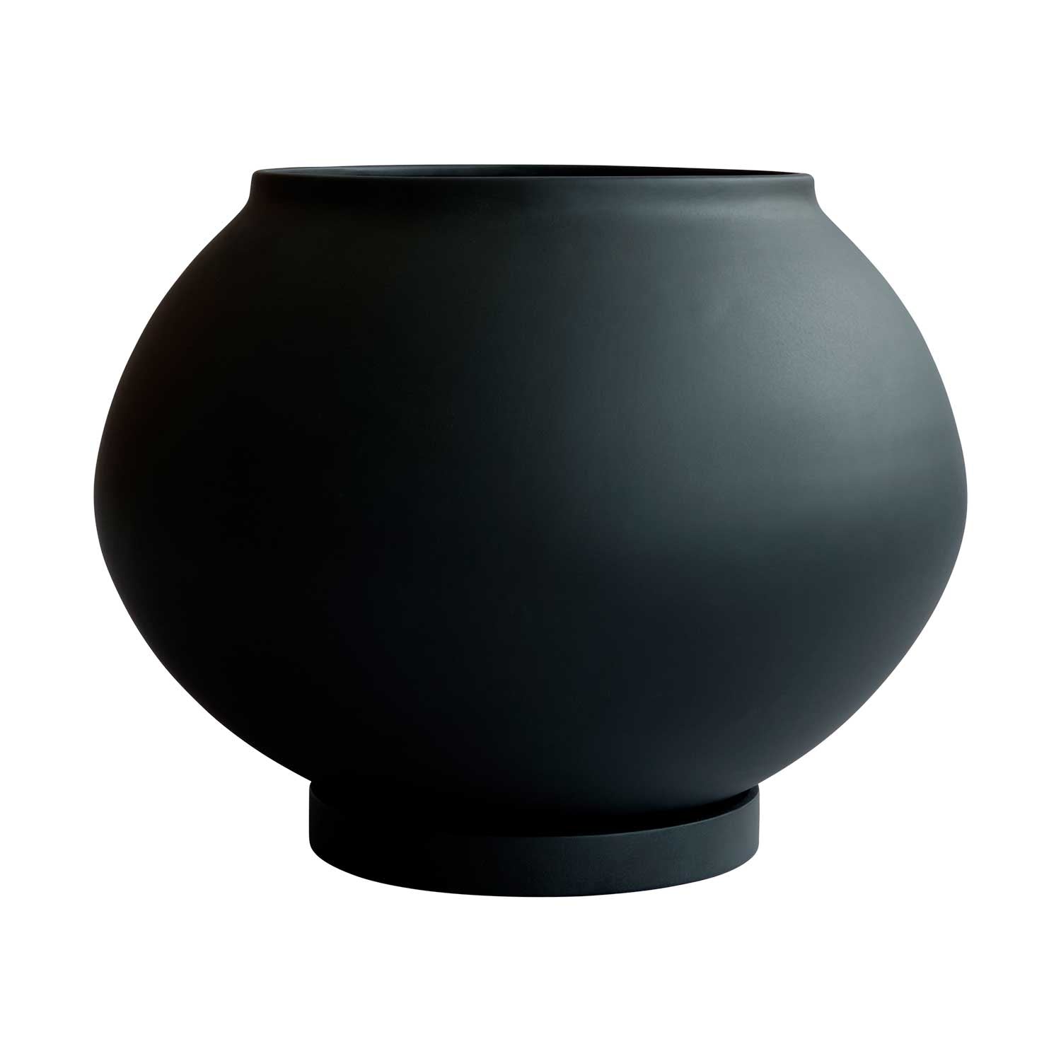 SUNAO - Pot de fleur exterieur grande taille en béton fibré