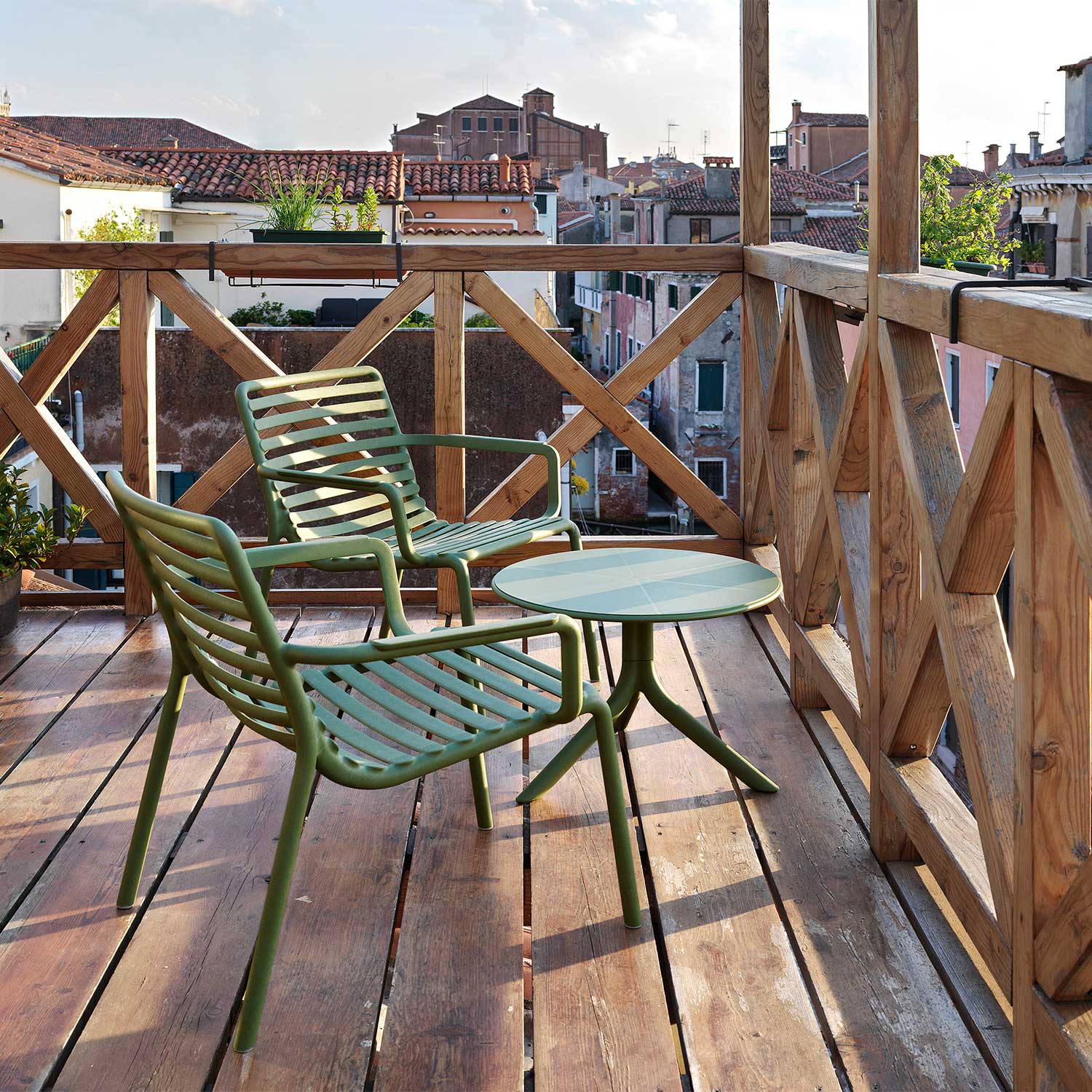 DOGA Relax - Fauteuil d'extérieur design empilable