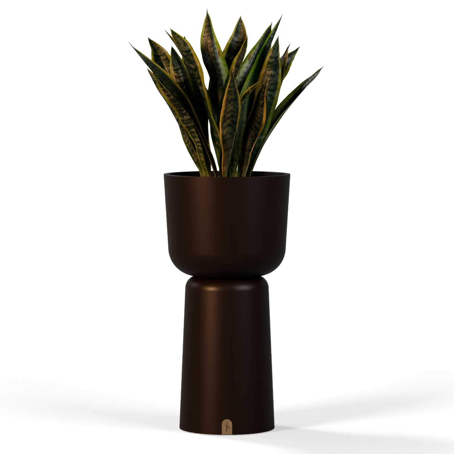 EDEN Planter E - Pot de fleur haut design extérieur personnalisable