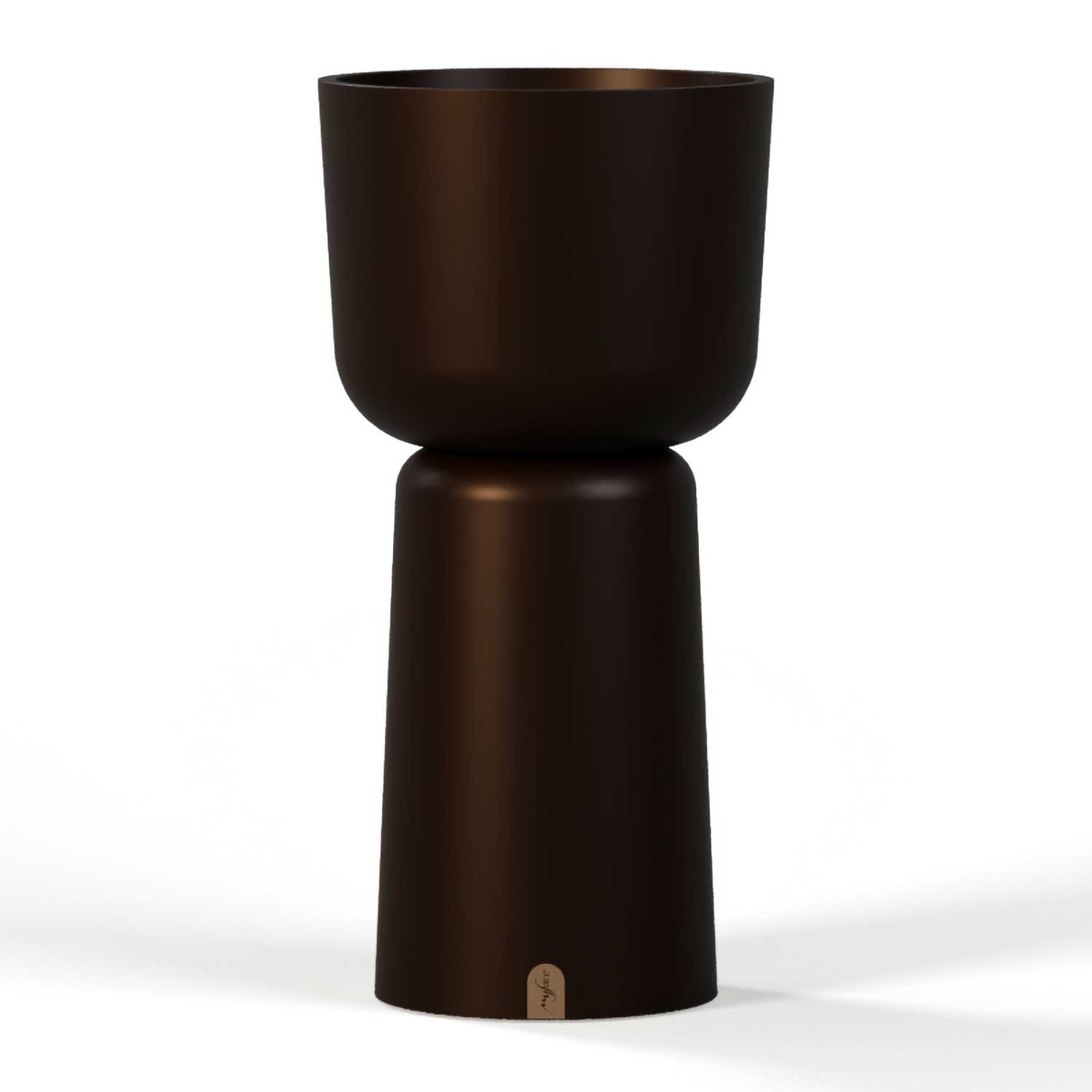 EDEN Planter E - Pot de fleur haut design extérieur personnalisable