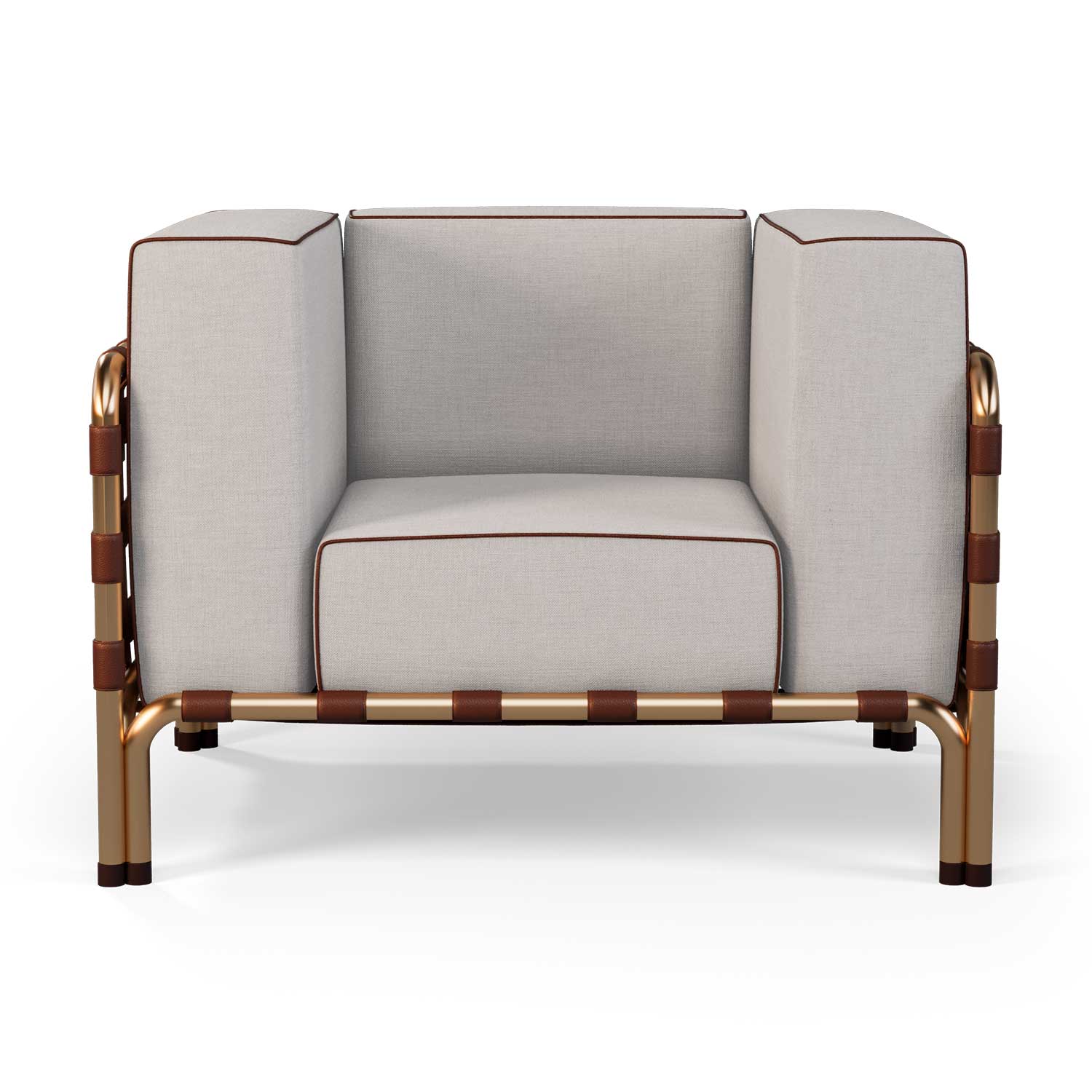 HOUND Armchair - Fauteuil d'extérieur haut de gamme personnalisable